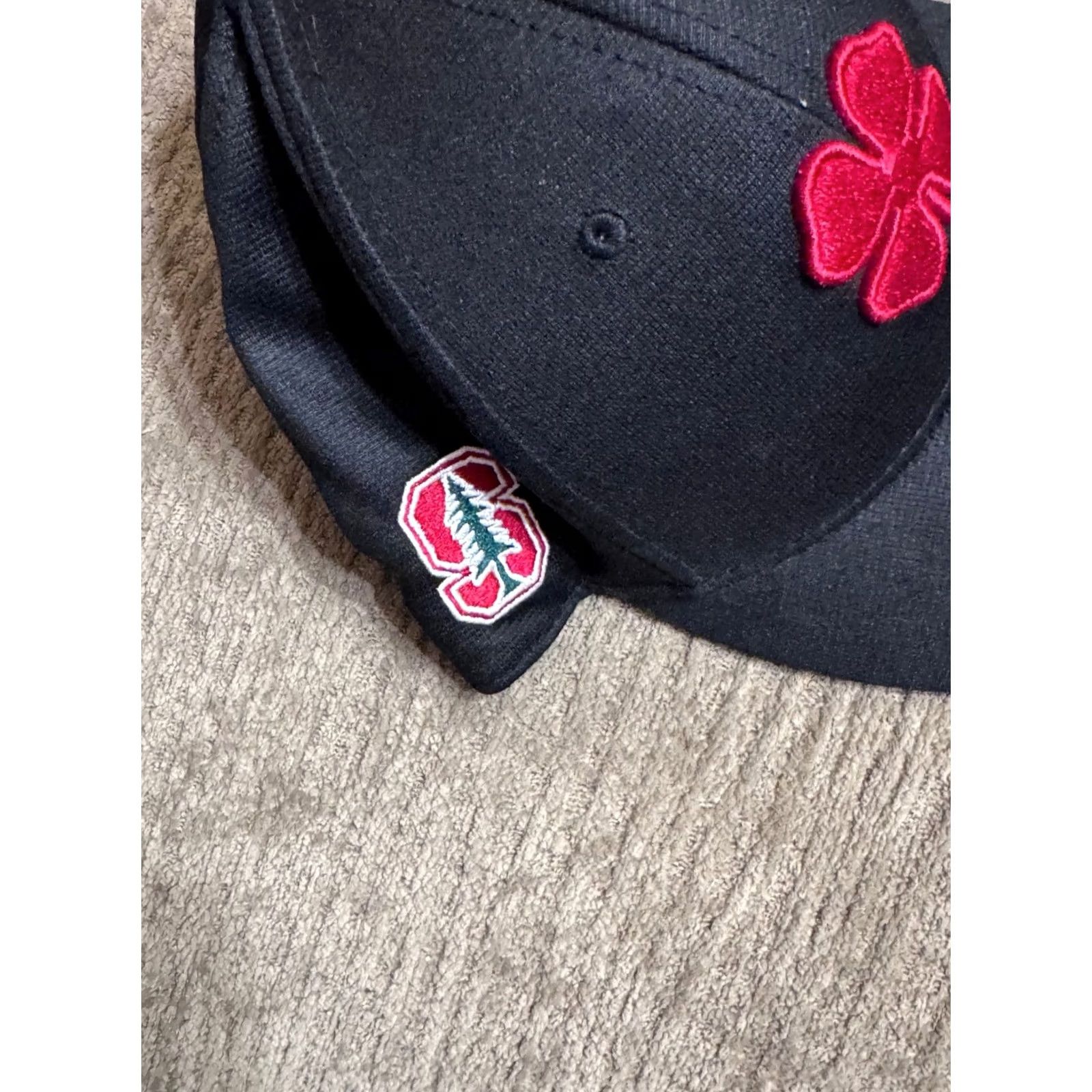 Vintage Nike Black Clover Stanford University Live Lucky Hat Cap S/M Small/Medium Hat Mens Size ONE SIZE - 2 Thumbnail