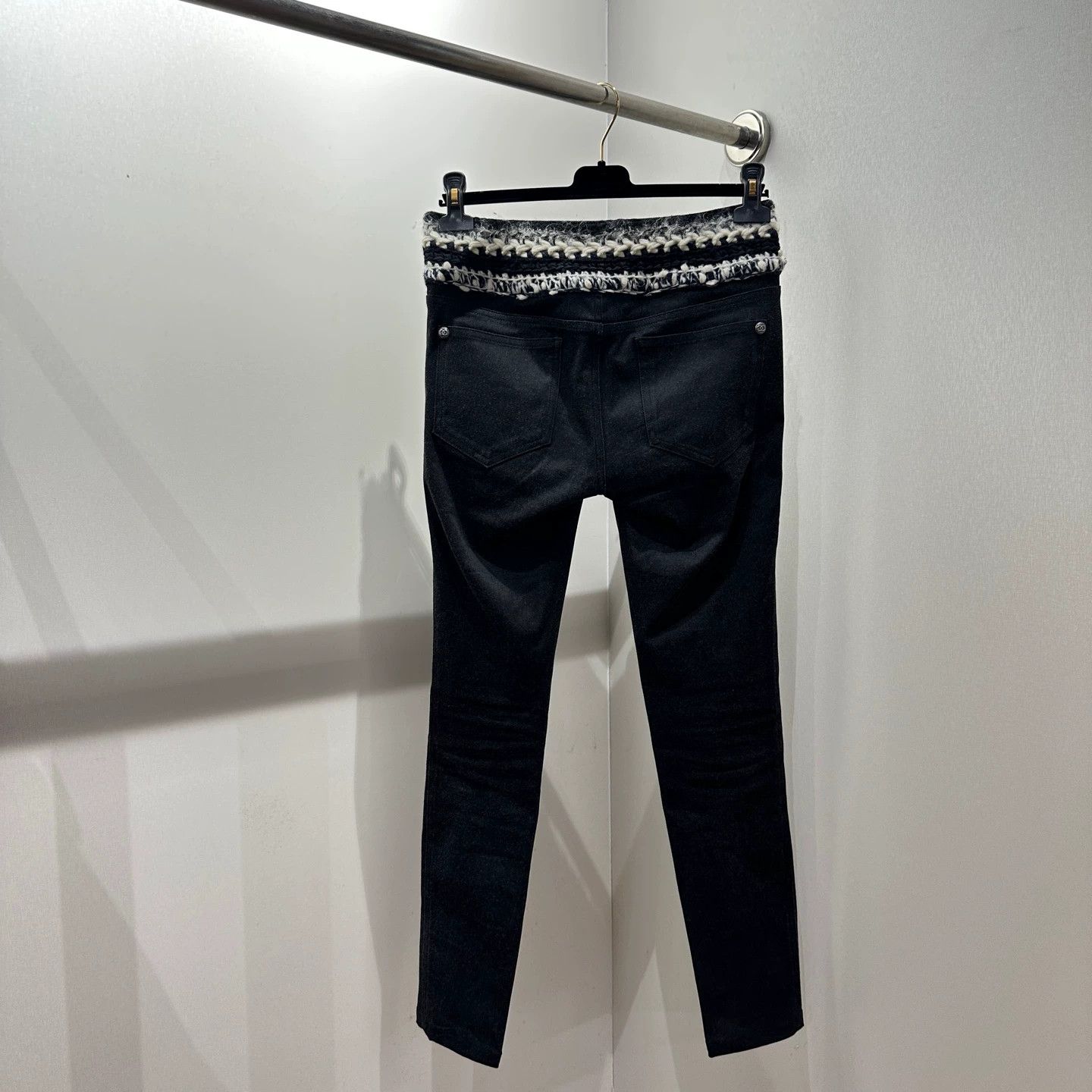 Chanel Chanel Apr233 Crochet Panel Women's Jeans 36 Size 26" / US 2 / IT 38 - 2 Thumbnail