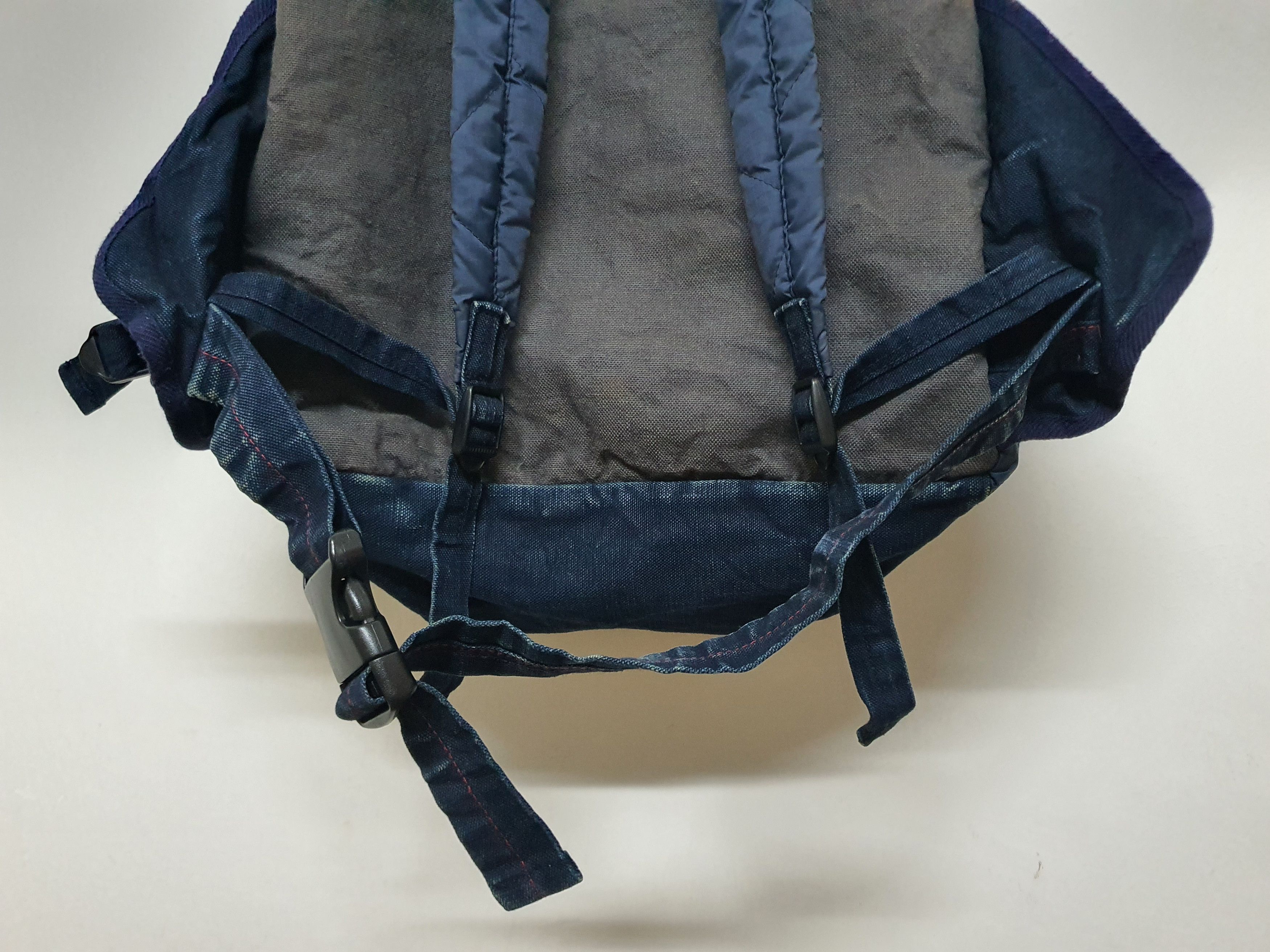 45rpm × Japanese Brand 45rpm Japanese Brand Denim Indigo Dye Backpack. Size ONE SIZE - 12 Thumbnail
