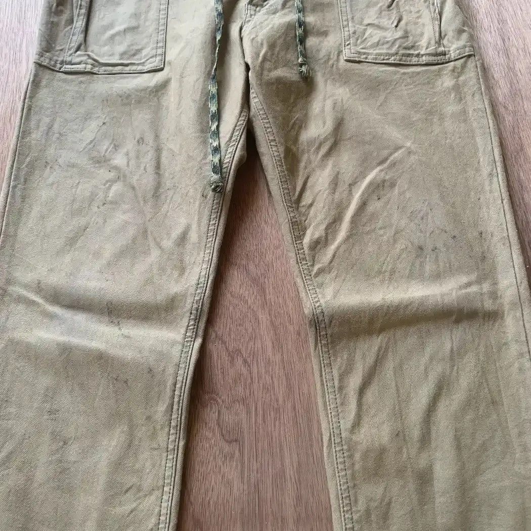 20471120 JAPANESE VINTAGE 34x32 TROUSERS FADED STRETCHABLE PANTS Size US 34 / EU 50 - 8 Thumbnail