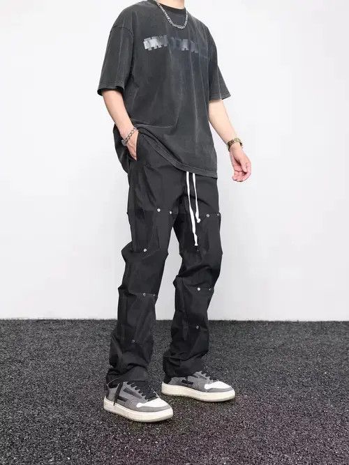 Vintage hiphop pleated pants Size US 30 / EU 46 - 3 Thumbnail