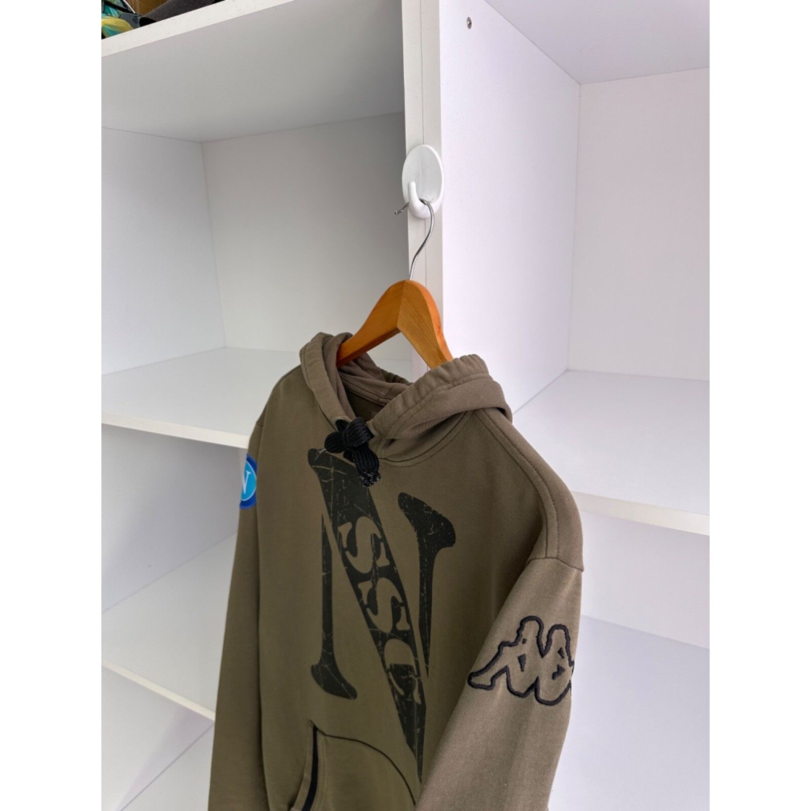 Kappa VTG Kappa Napoli Football Club Big Logo Hoodie Size US L / EU 52-54 / 3 - 6 Thumbnail