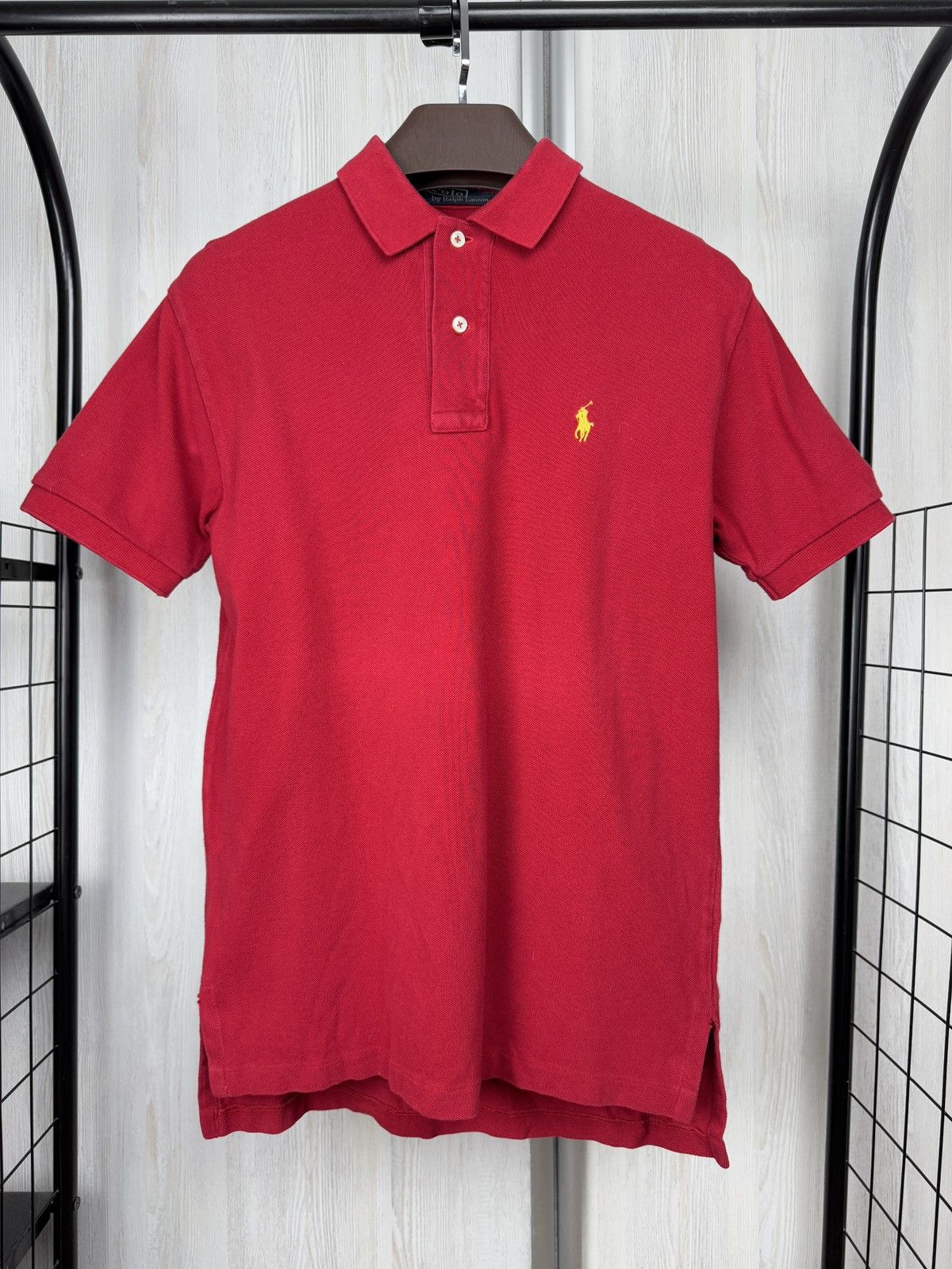 Polo Ralph Lauren Polo Ralph Lauren vintage red small logo polo tee shirt Size US S / EU 44-46 / 1 - 2 Thumbnail