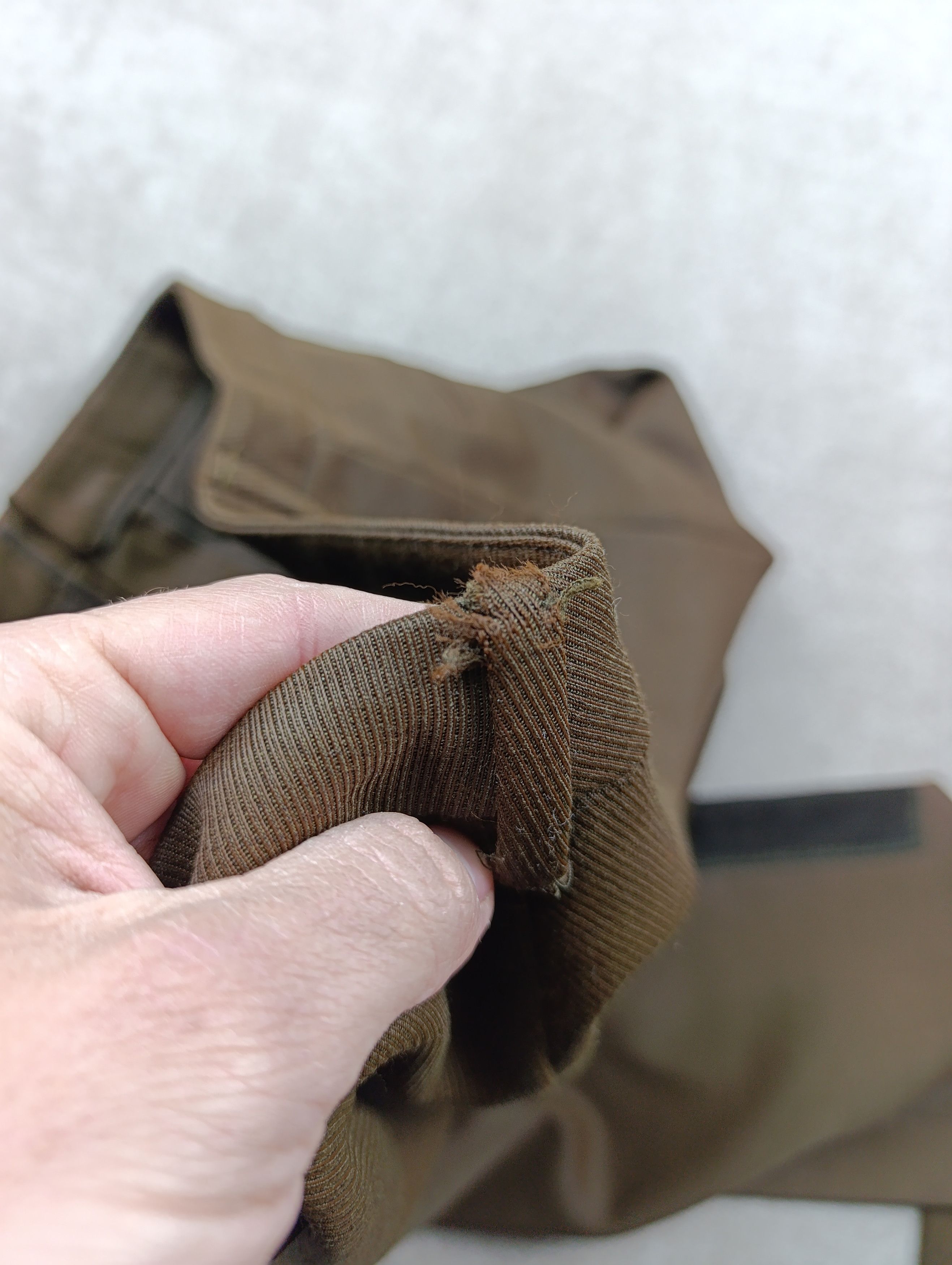 Gucci Gucci Brown Cotton Blend Gabardine Breeches Size 32" / US 10 / IT 46 - 18 Thumbnail