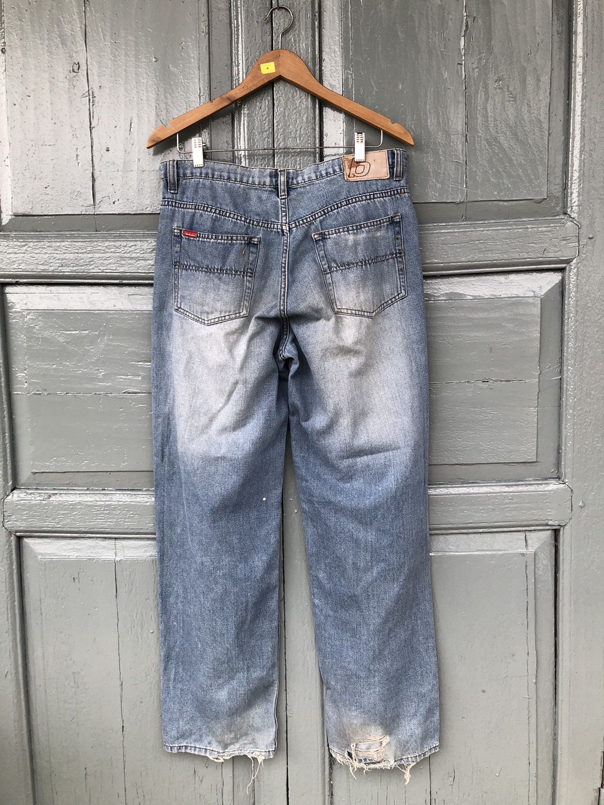 Japanese Brand × Vintage Vintage Bobson Loose Denim Pants Size US 33 - 2 Thumbnail