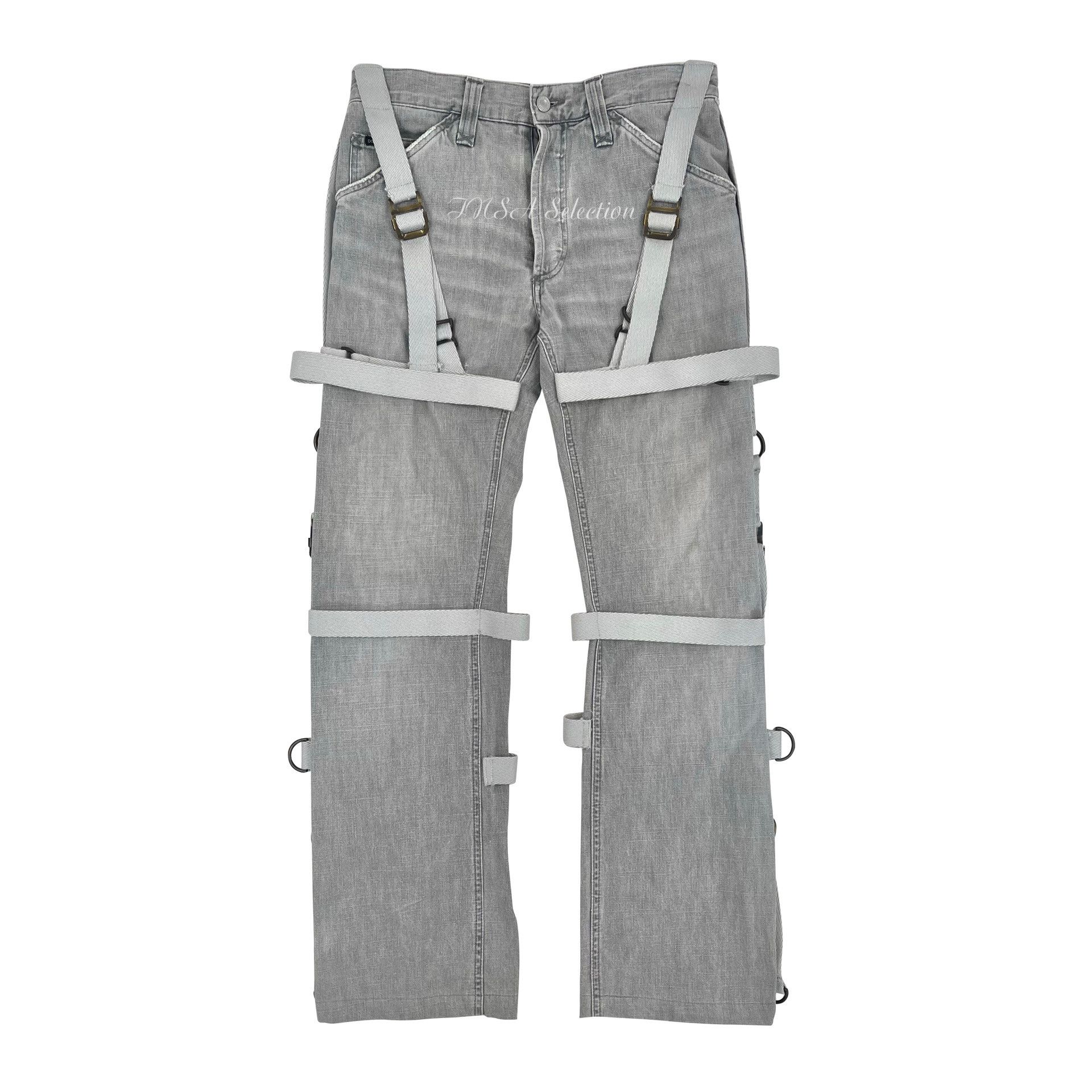 Dolce & Gabbana AW03 Bondage Denim Size US 32 / EU 48 - 1 Thumbnail