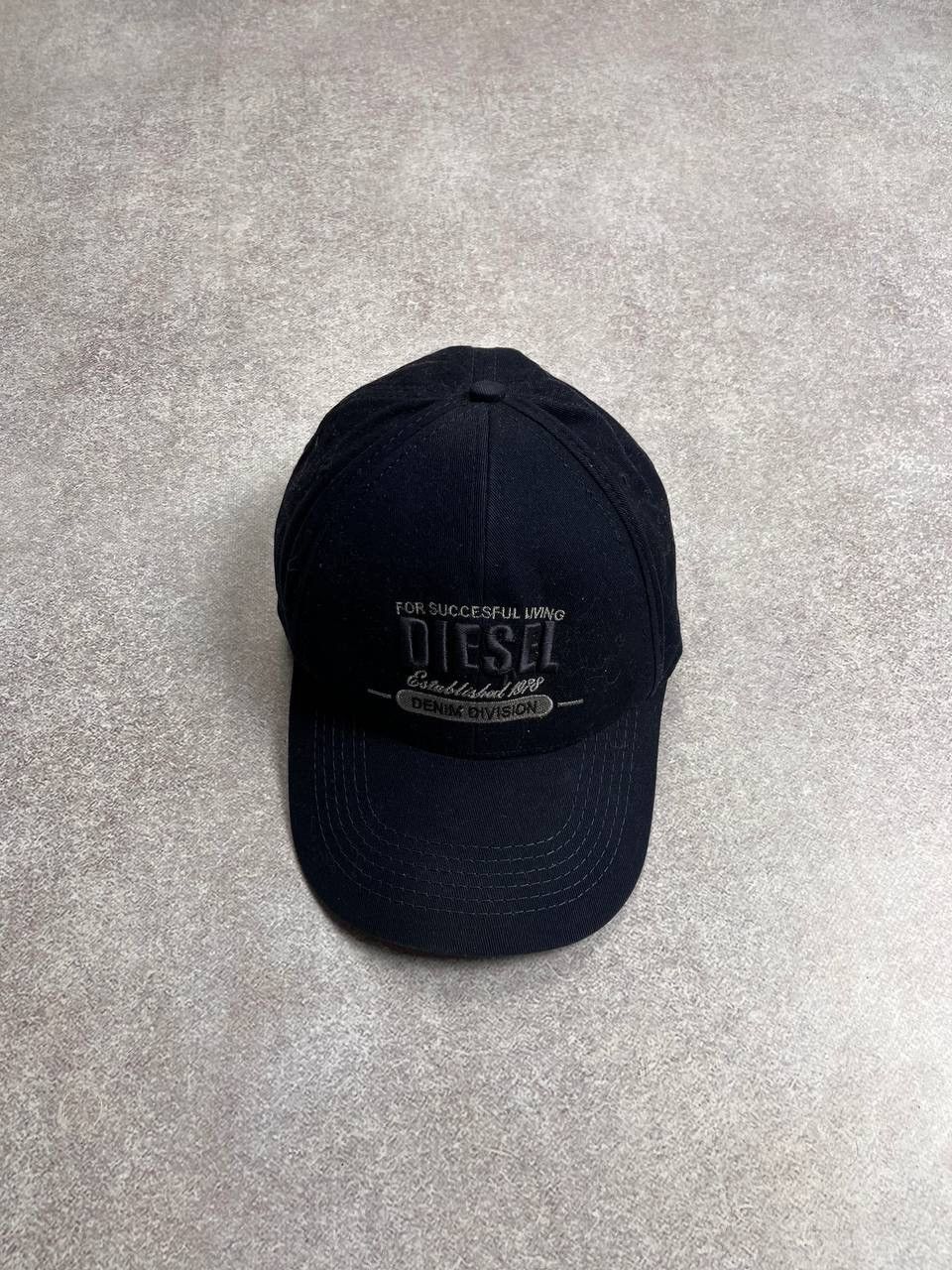 Diesel × Vintage Vintage Diesel Embroidery Big Logo Flex Fit Cap Y2K Os Size ONE SIZE - 2 Thumbnail