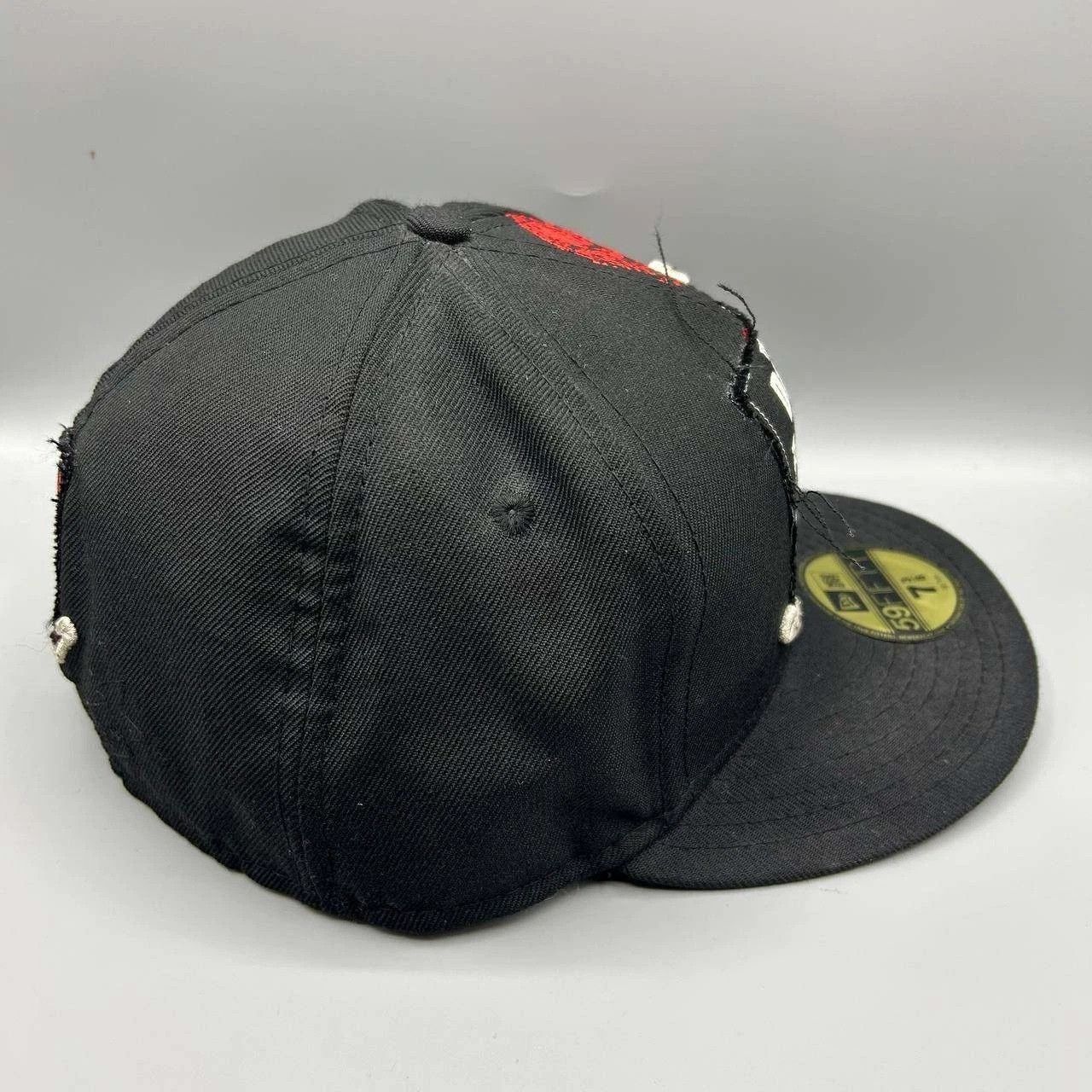 New Era DCMA Hat Men 7 3/8 Black Good Charlotte Fitted Cap Wool Size ONE SIZE - 8 Thumbnail