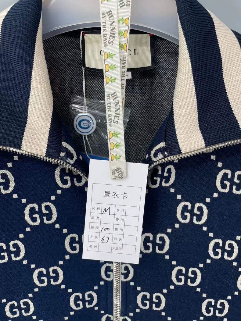 Gucci Gucci Red and blue full print double G school uniform jacke Size US M / EU 48-50 / 2 - 6 Thumbnail