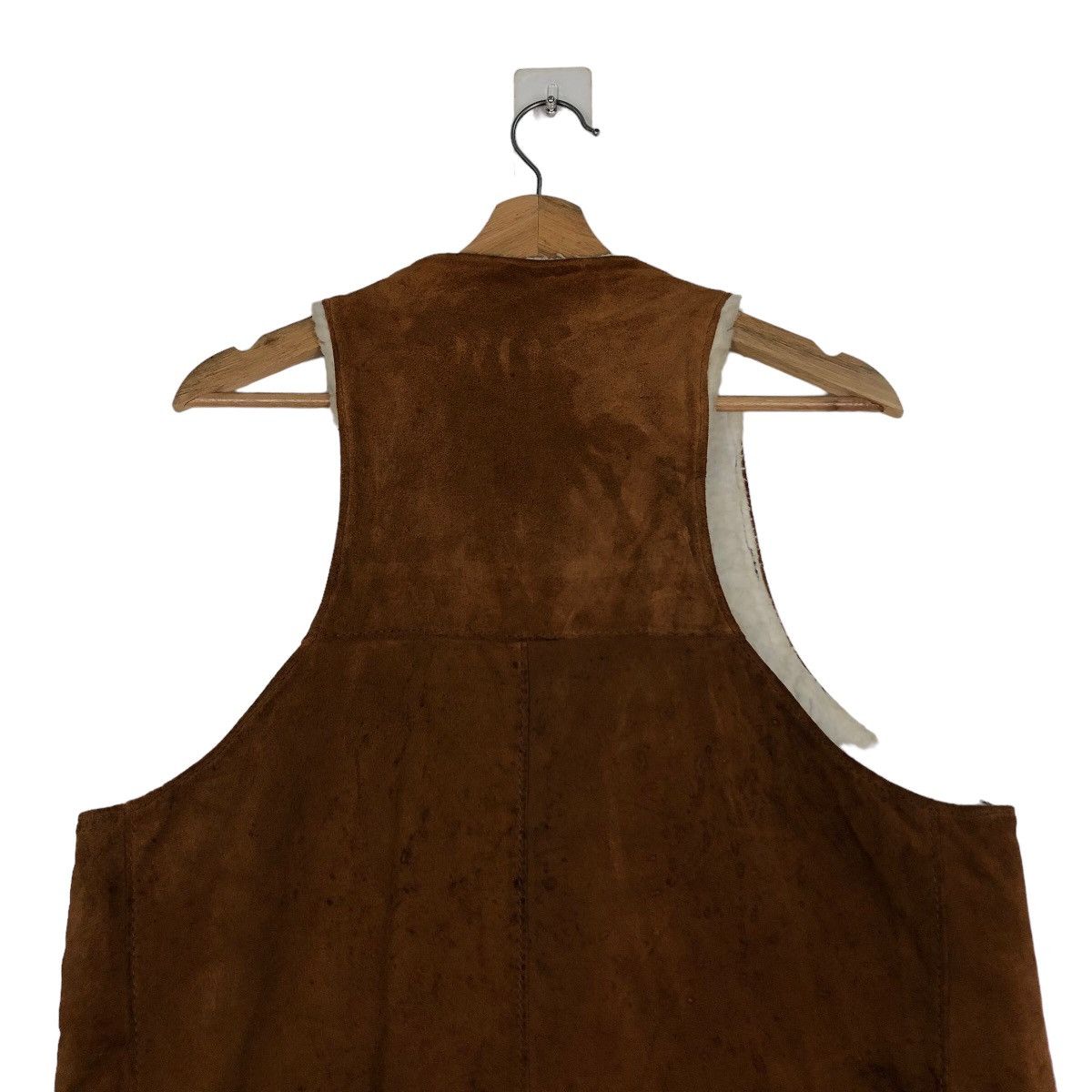 Genuine Leather 🔥Vintage Genuine Leather Vest Jacket Japan Size US M / EU 48-50 / 2 - 5 Thumbnail
