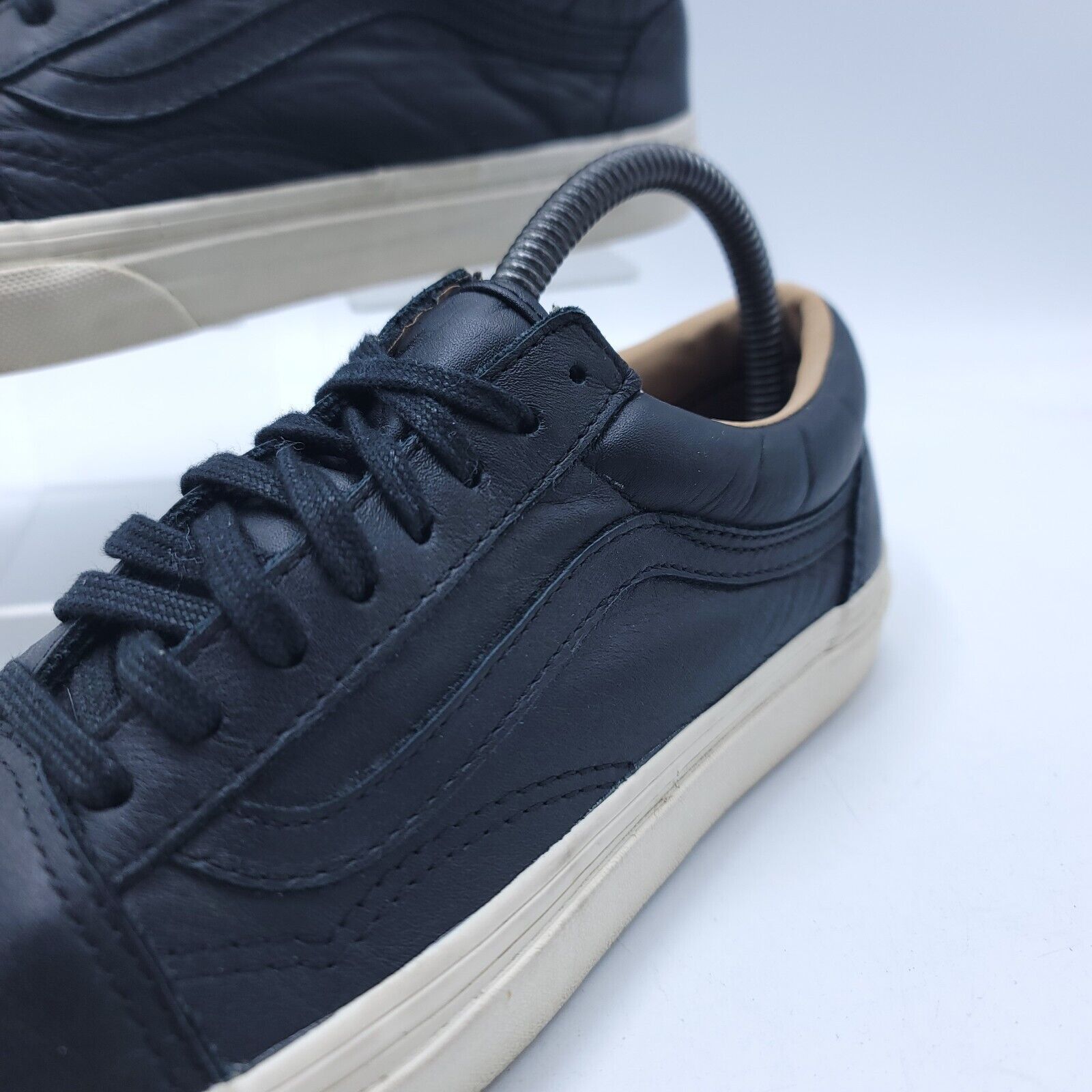 Vans Vans Off the Wall Shoe Womens Size 8.5 Mens 7 507452 Black Size US 8.5 / IT 38.5 - 8 Thumbnail