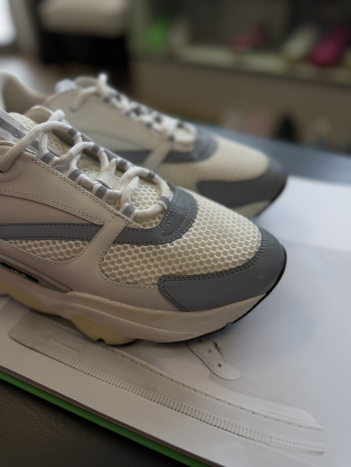 Dior Dior B22 White Sneakers Size 43EU/10US Discontinued Size US 10 / EU 43 - 4 Thumbnail