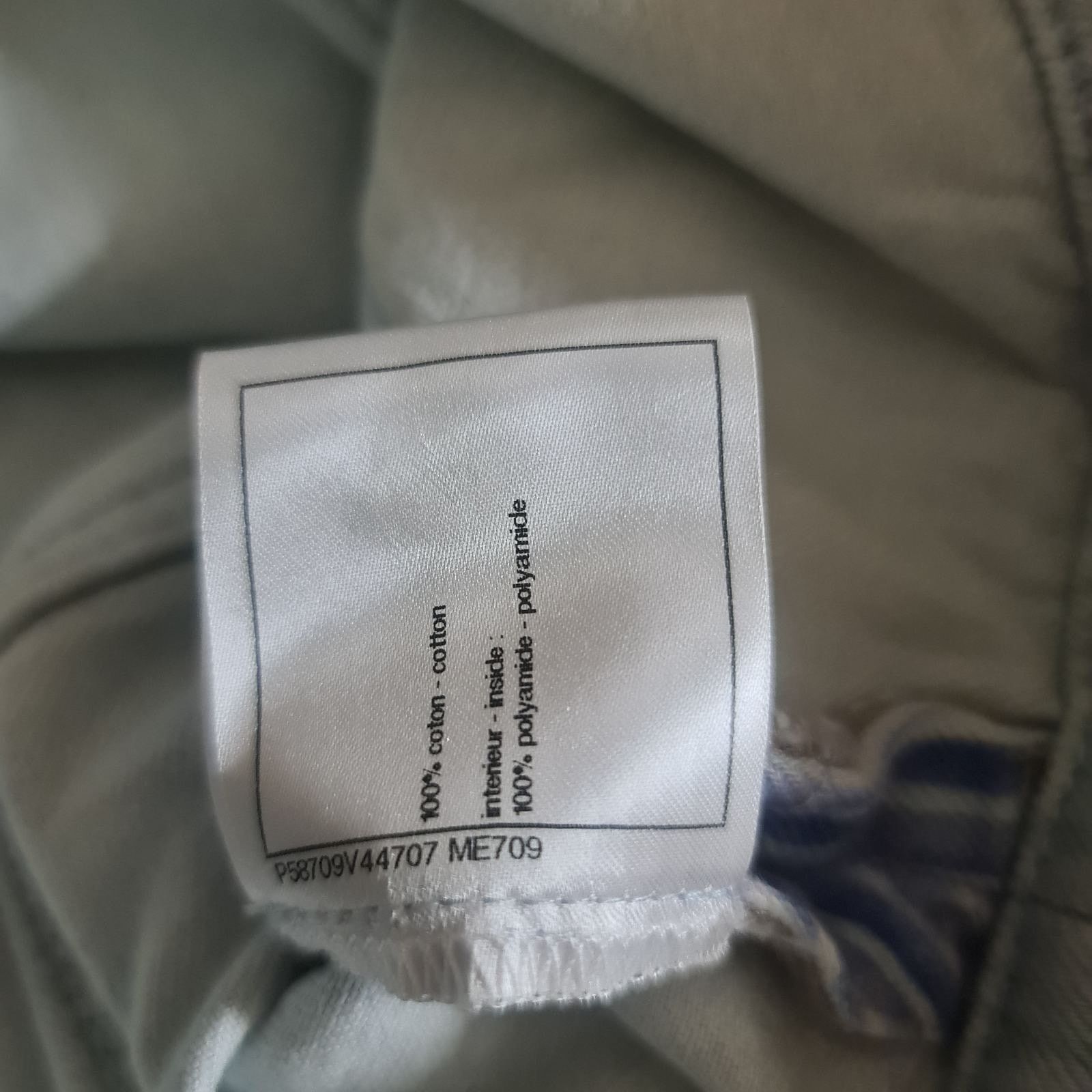 Chanel Chanel 2018 Striped Denim Jacket, Size 46 Size XL / US 12-14 / IT 48-50 - 9 Thumbnail