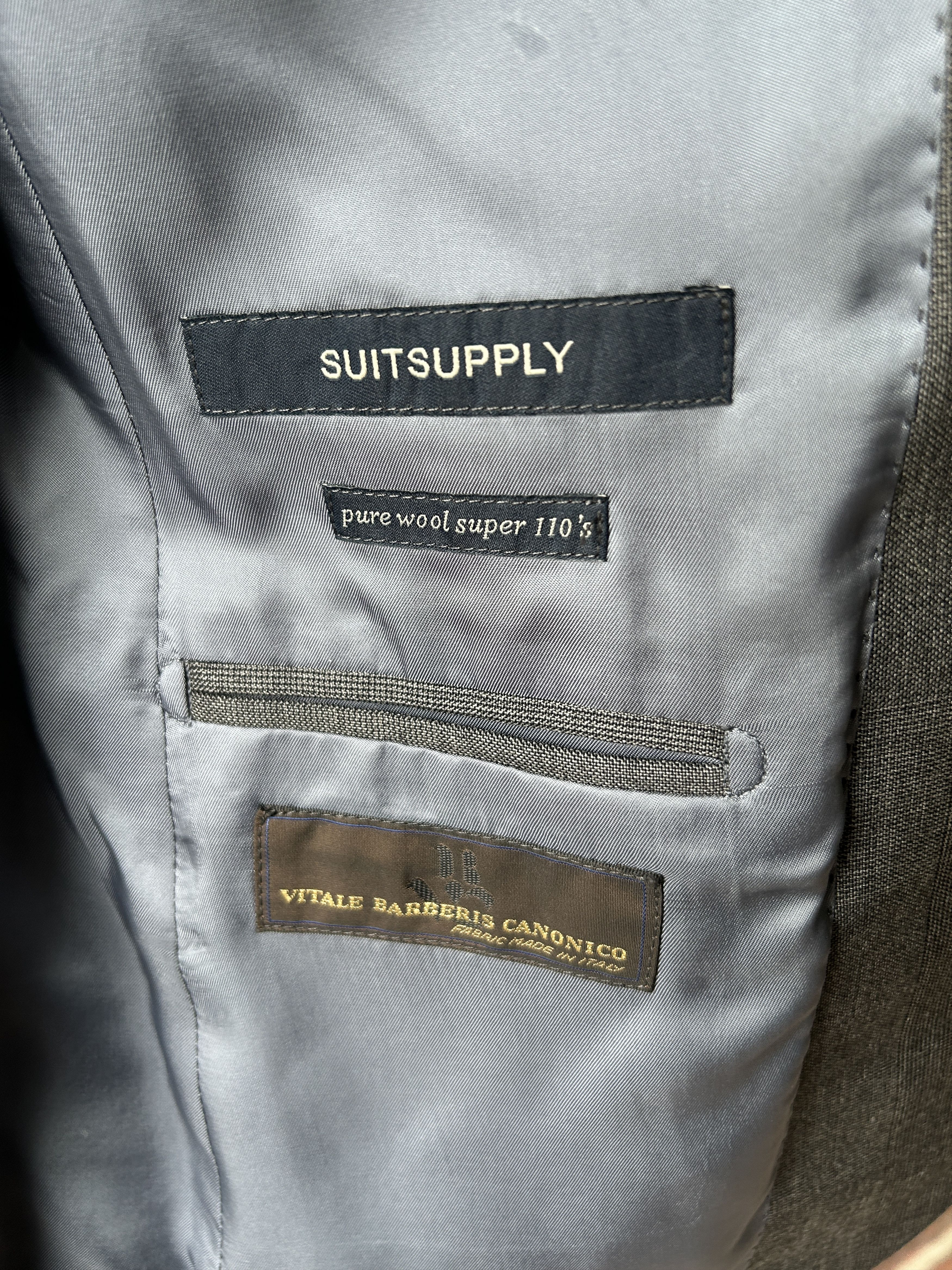 Suitsupply Suitsupply Lazio Grey Blazer Size 34R - 4 Thumbnail