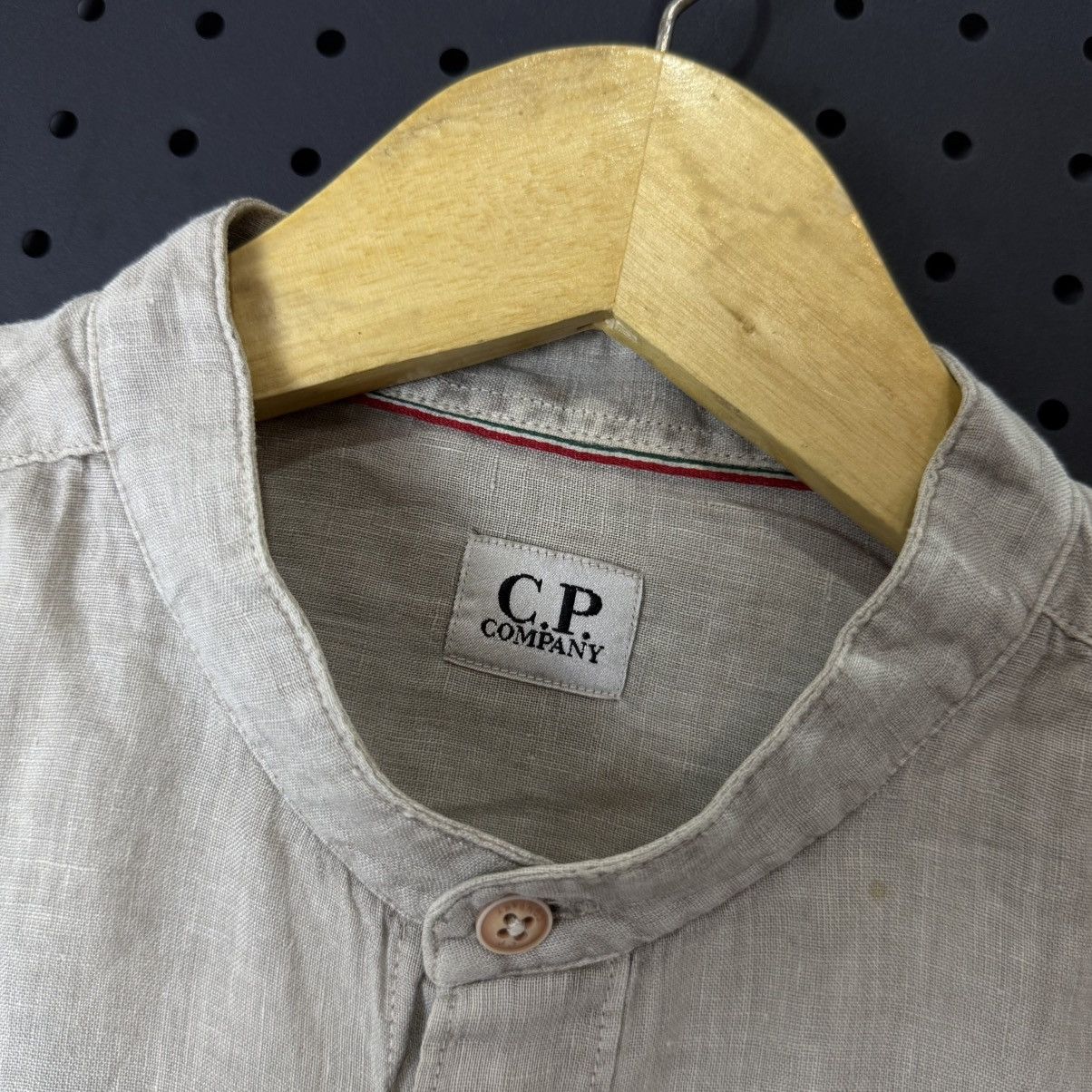 C.P. Company C.P. Company dyed linen long shirt Size US XL / EU 56 / 4 - 5 Thumbnail
