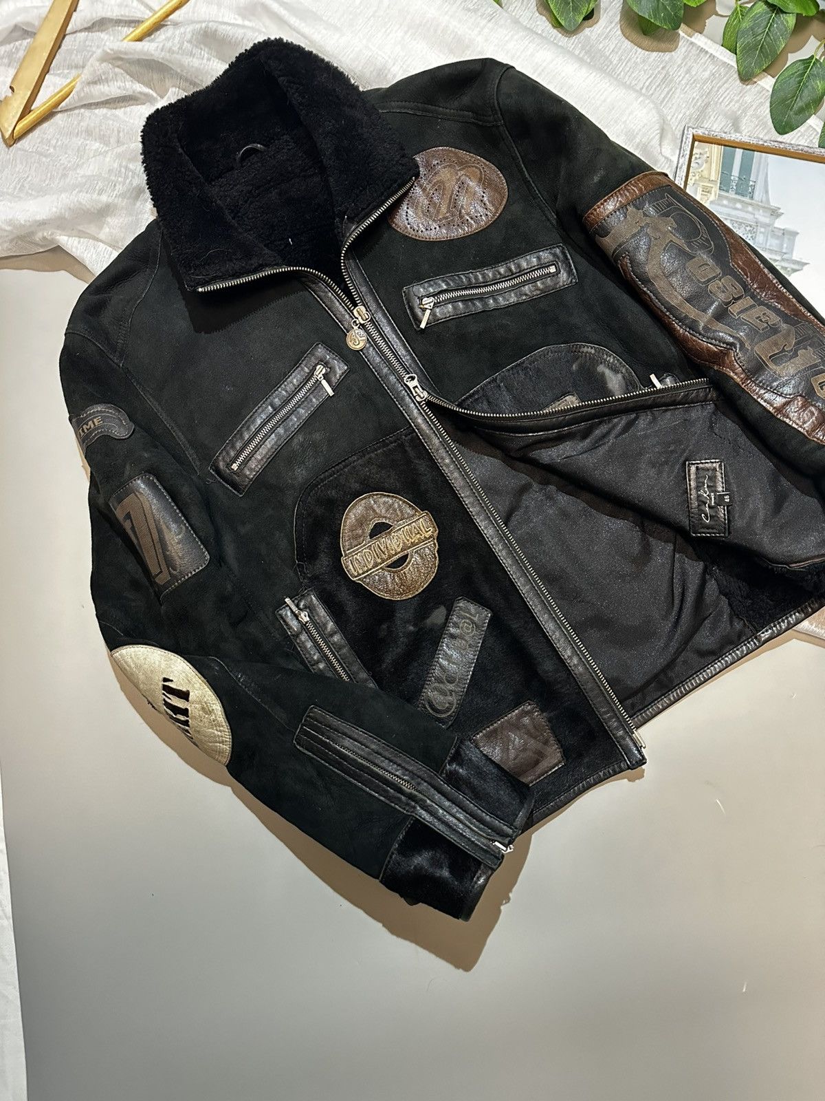 Other RARE 70s’ Archive Crea Keren france aviator jacket sheepskin Size US S / EU 44-46 / 1 - 6 Thumbnail