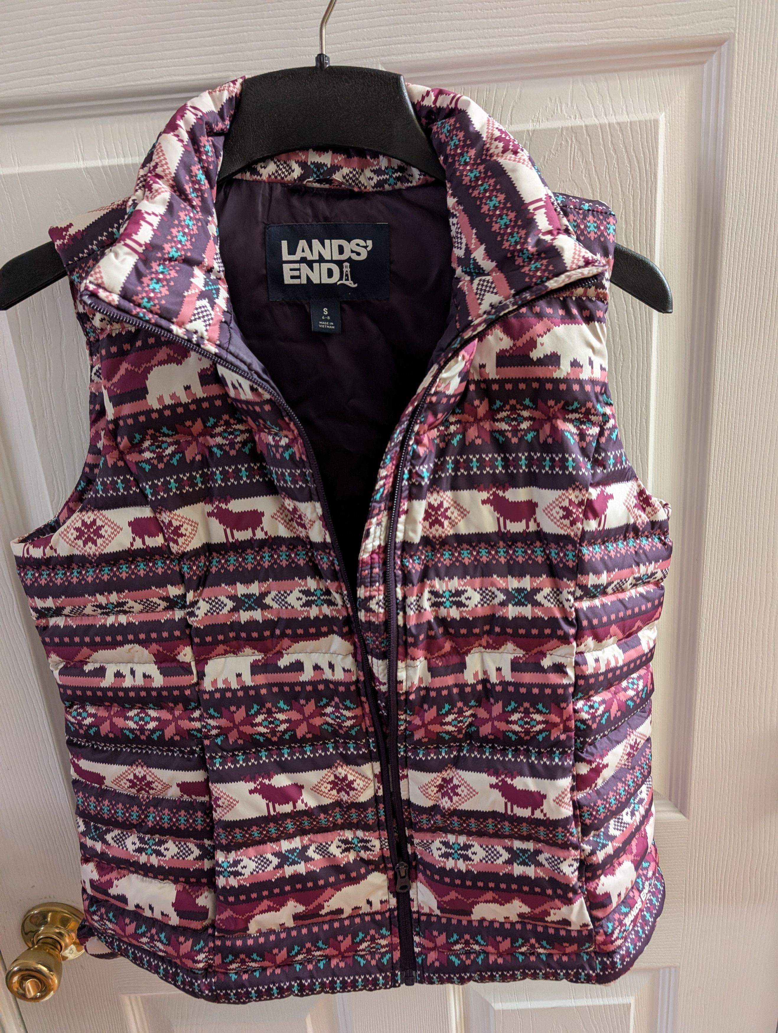 Lands' End Lands End - Women's Puffer Vest - Small Size S / US 4 / IT 40 - 1 Thumbnail