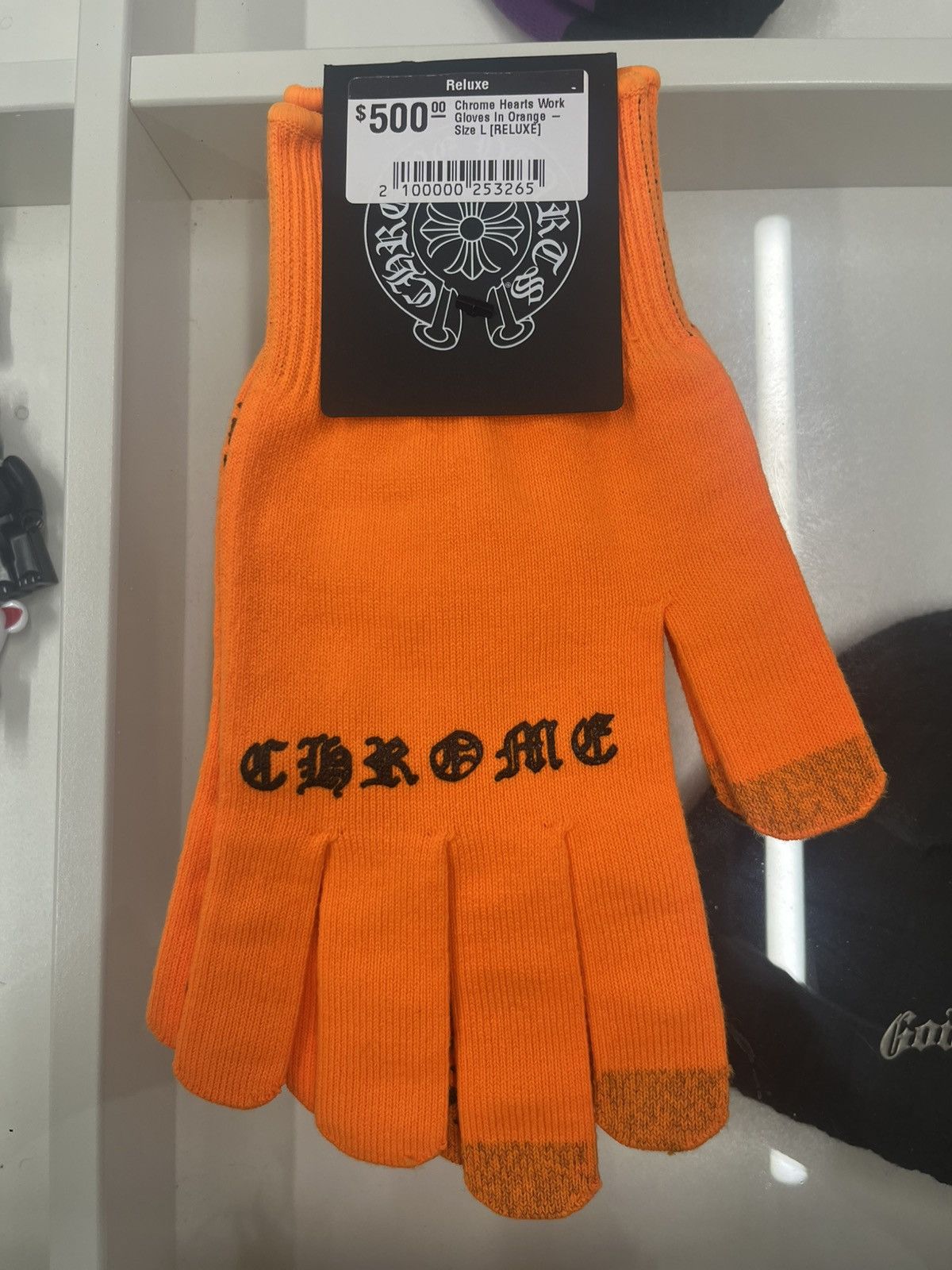 Chrome Hearts Chrome Hearts Work Gloves Size ONE SIZE - 1 Thumbnail