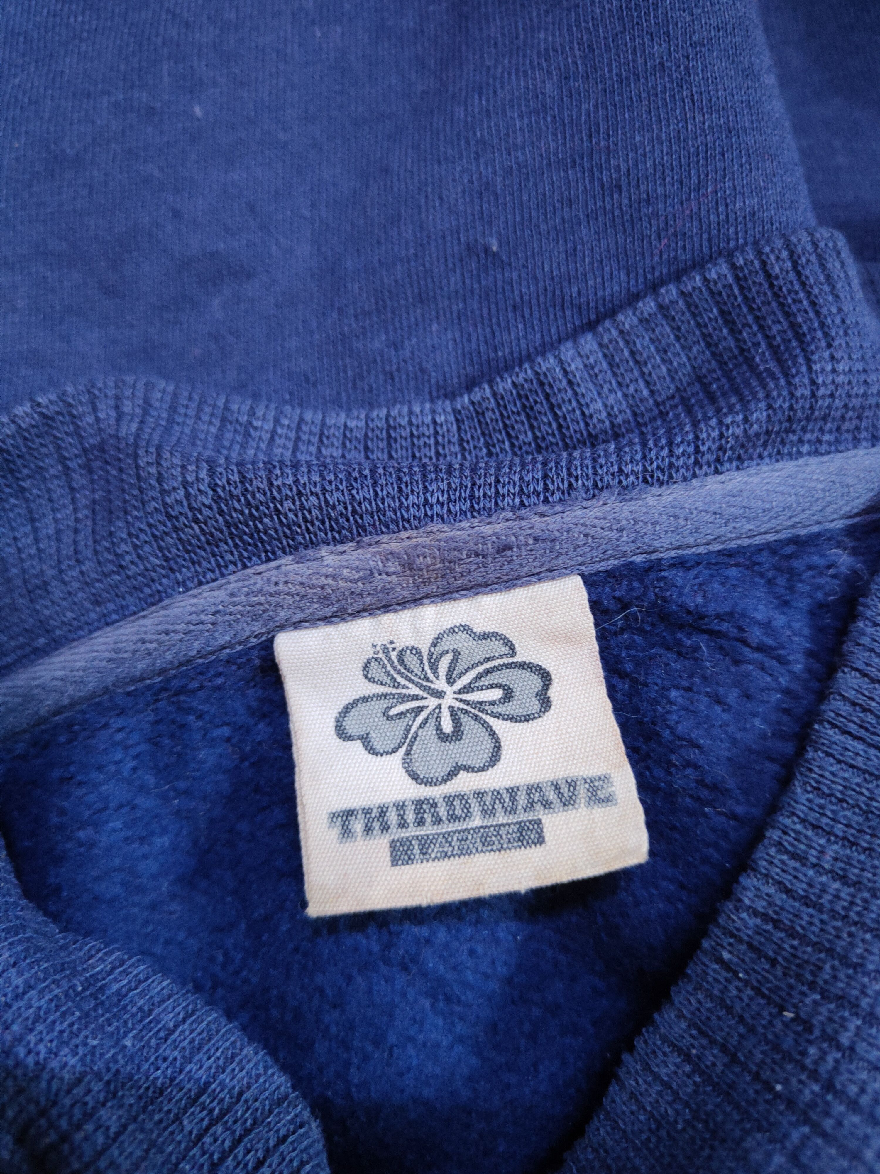 Japanese Brand × Vintage Thirdwave surf vintage Dark Blue Sweatshirts #S2044 Size US L / EU 52-54 / 3 - 11 Thumbnail