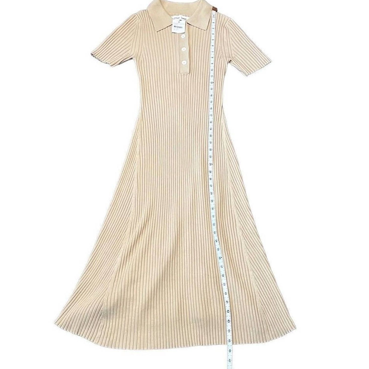 Samsoe Samsoe Samsøe Samsøe Lucy Polo Midi Dress 13997 Medium NWT Size M / US 6-8 / IT 42-44 - 9 Thumbnail