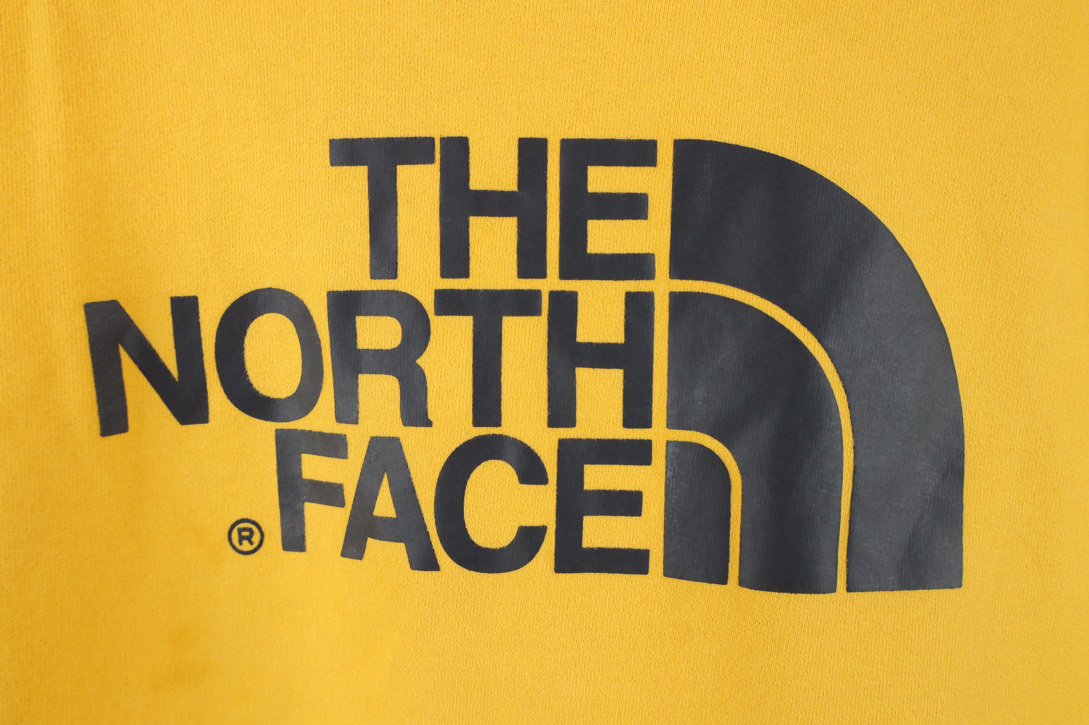 The North Face × Vintage Vintage The North Face Spell Out Big Logo Hoodie Sweatshirt Size US XL / EU 56 / 4 - 4 Thumbnail