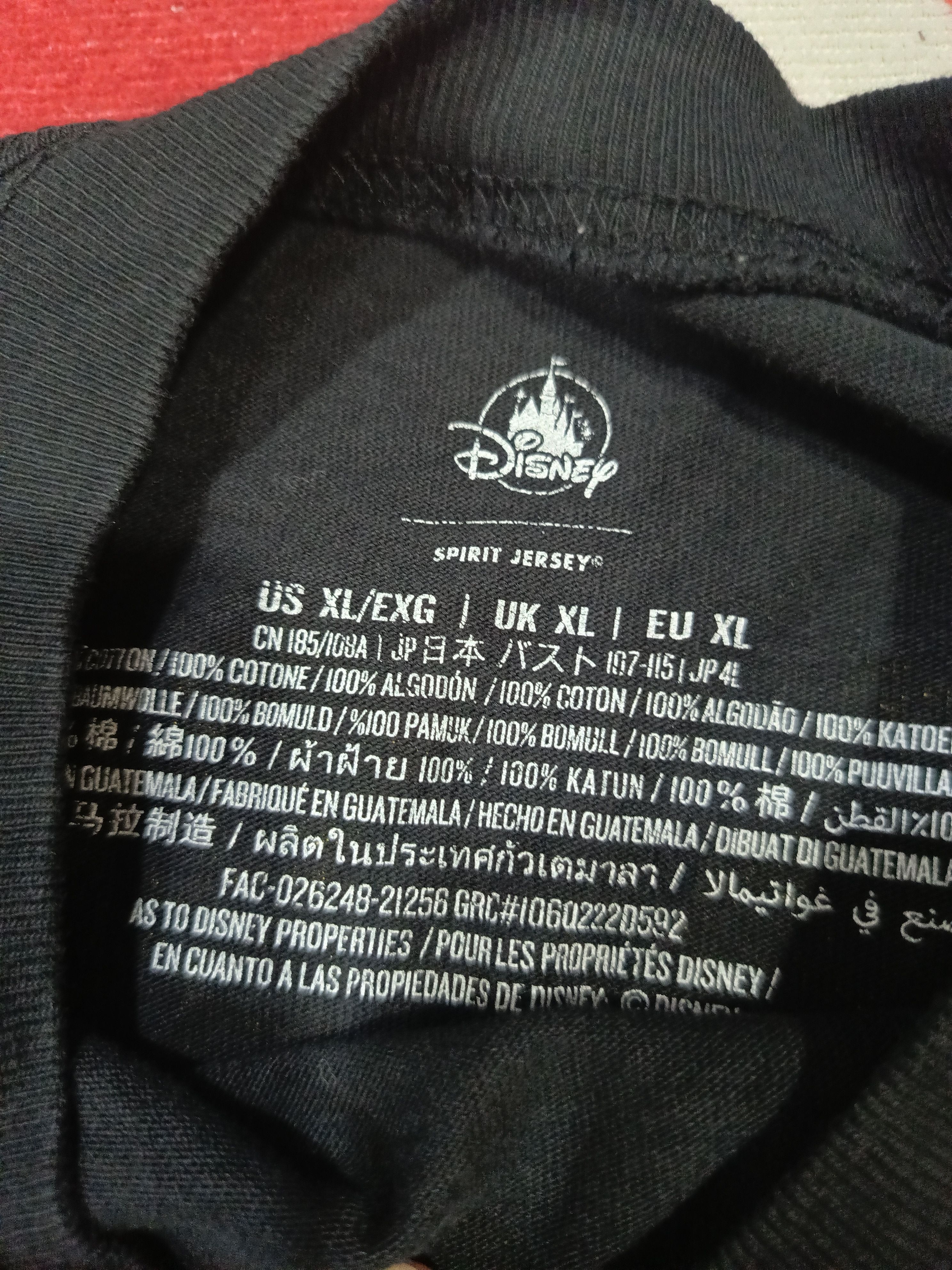 Disney Disney Spirit Jersey for Adults Walt Disney World Maleficent Size US XL / EU 56 / 4 - 9 Thumbnail