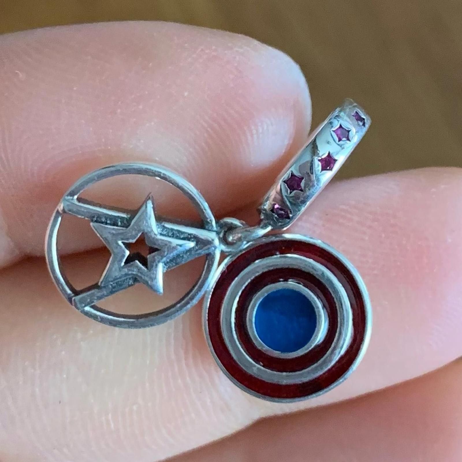 Other NWOT Wonder Woman Shield Dangle Charm Sterling Silver 925 Size ONE SIZE - 5 Thumbnail