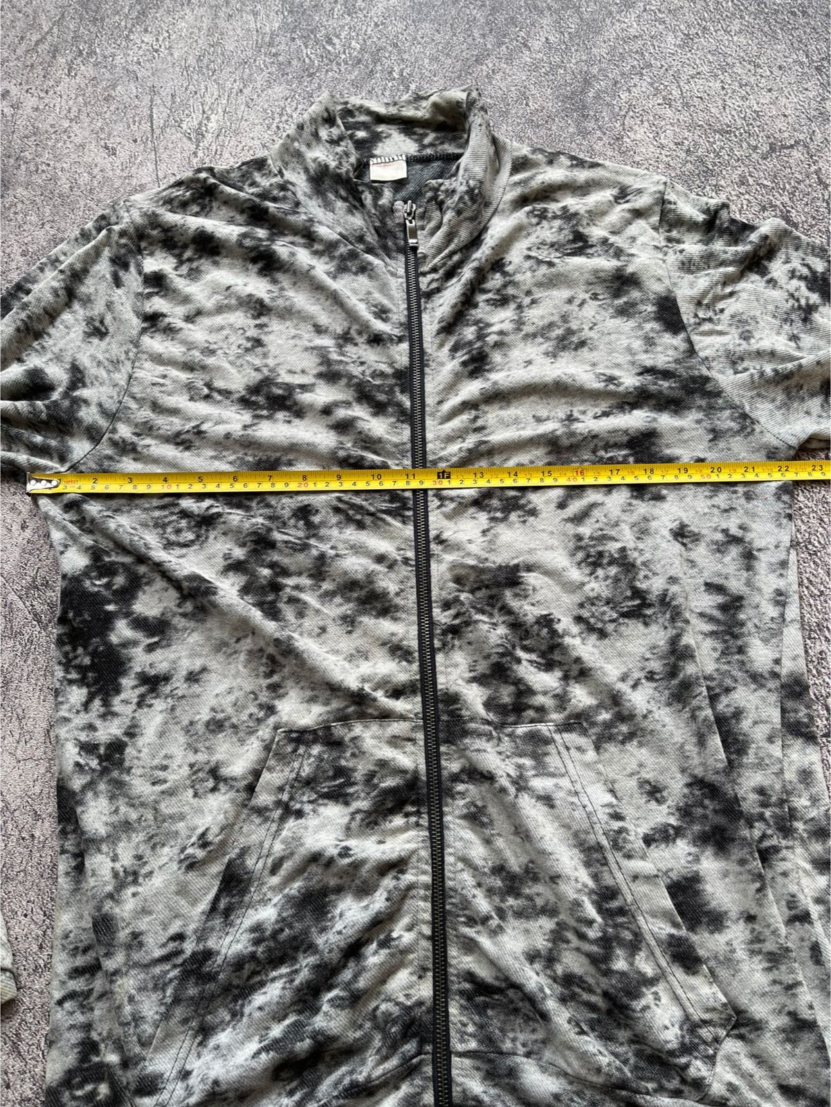 Japanese Brand Y2K Unknow Brand acid wash grunge zip cotton bomber Size US XL / EU 56 / 4 - 9 Thumbnail