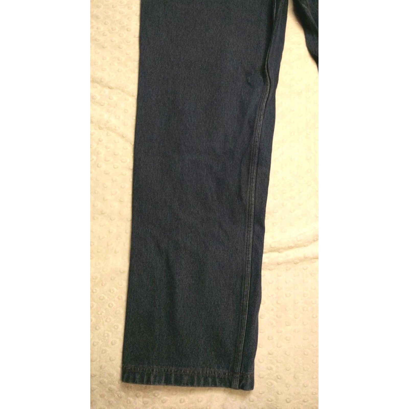 Duluth Trading Company Duluth Trading Co. Relax Flex Ballroom Jeans Jeans Mens 42x32 Blue Dark Wash Denim Stretch 5-Pocket Logo USA Cowboy Vintage No Size US 42 / EU 58 - 3 Thumbnail