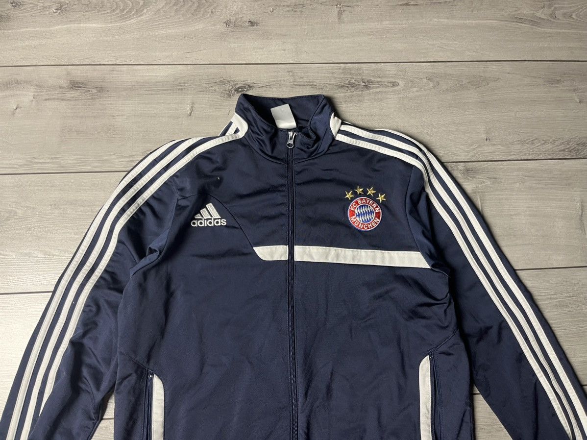 Adidas BAYERN MUNICH München ZIP Track Jacket ADIDAS 2013-2014 Size US XL / EU 56 / 4 - 3 Thumbnail