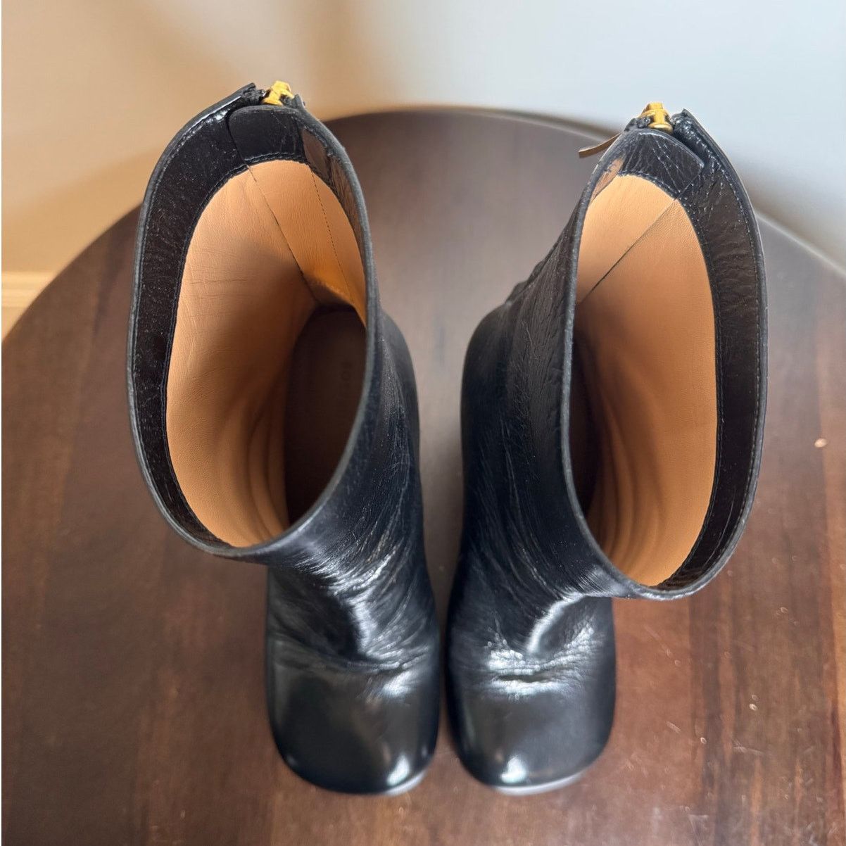 Bottega Veneta Bottega Veneta Round Toe Leather Boots - Size 36.5 Size US 6.5 / IT 36.5 - 7 Thumbnail