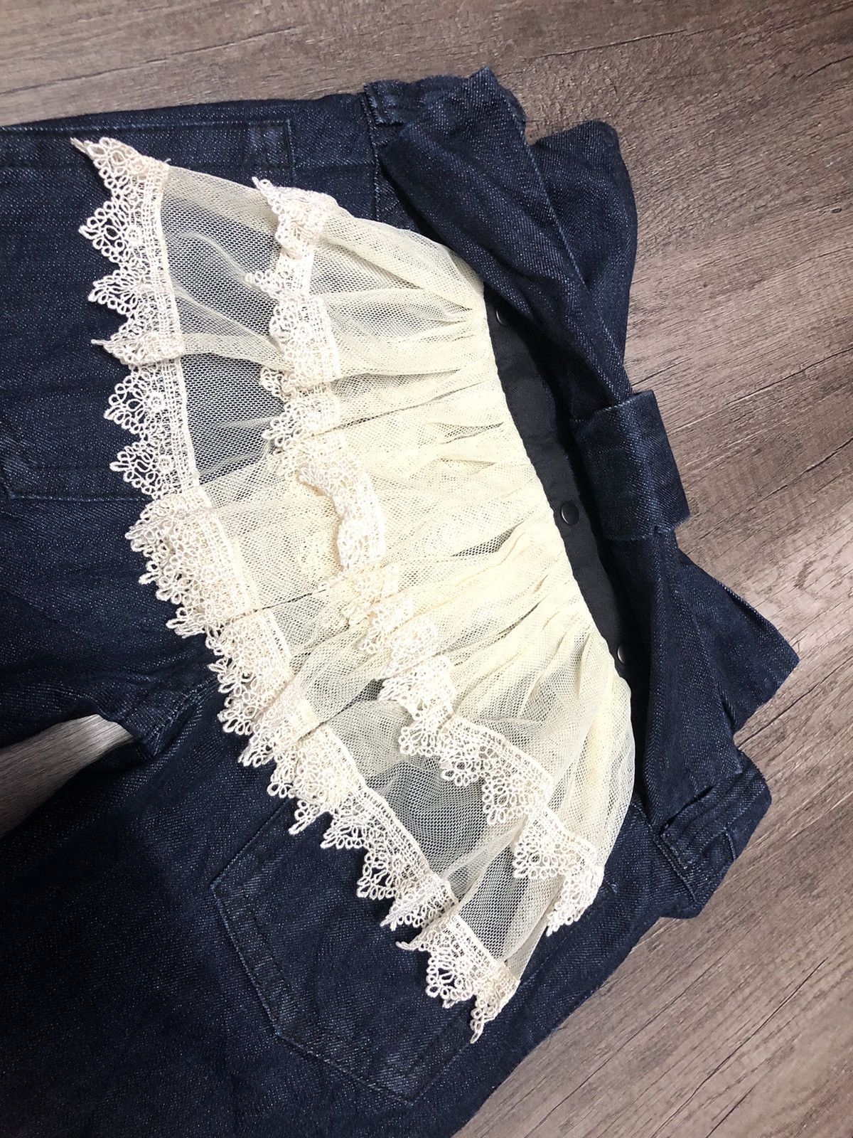 Designer × Japanese Brand Japanese Brand Rare Skirt Style Jeans Size 32" / US 10 / IT 46 - 13 Thumbnail
