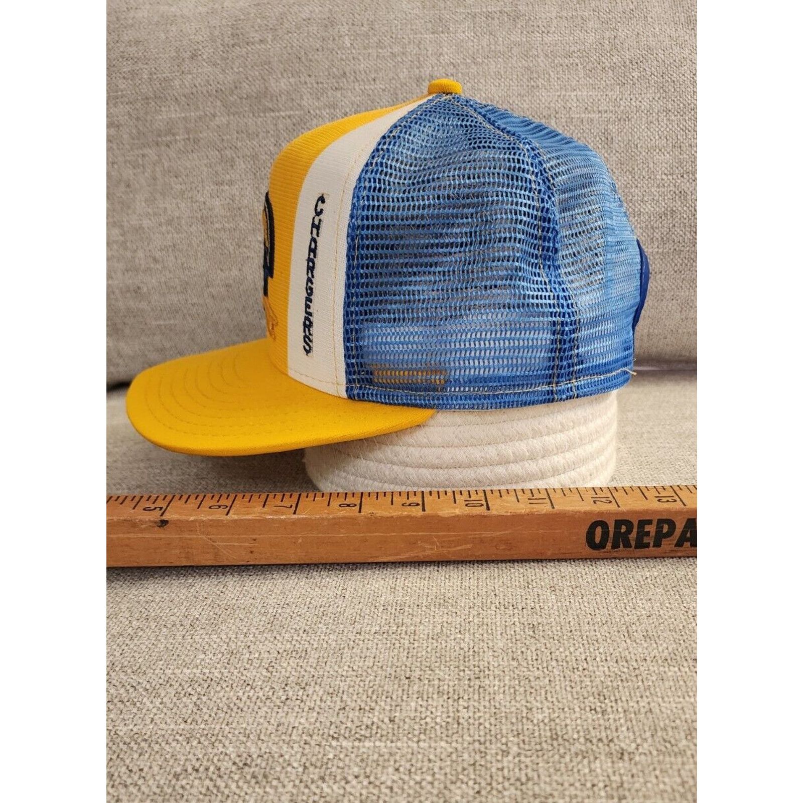 NFL VINTAGE San Diego Chargers AJD NFL 1980s Lucky Stripes Hat Size ONE SIZE - 4 Thumbnail