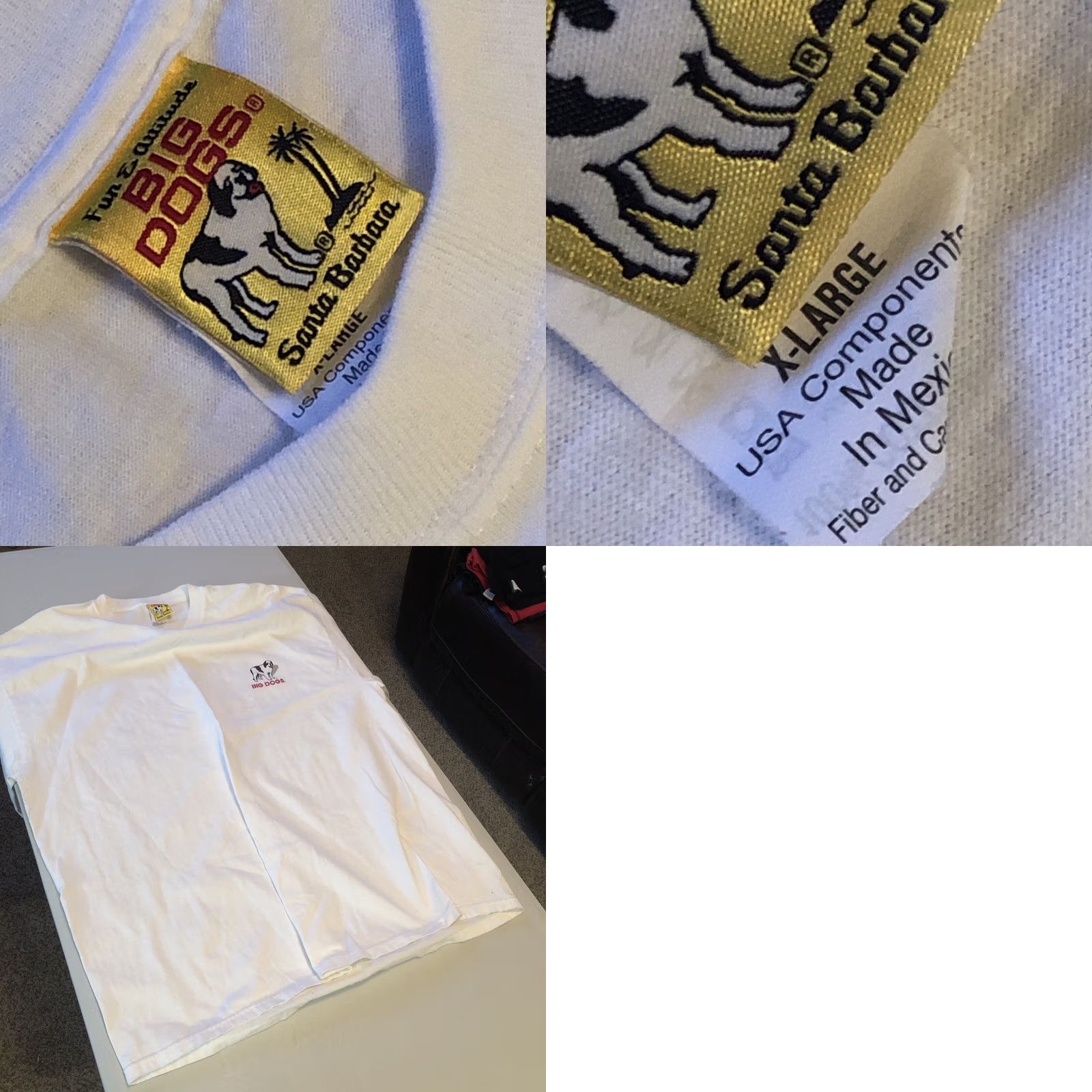 Big Dogs VINTAGE Big Dogs Baseball T-Shirt Adult XL Mantle Ruth Mays Size US XL / EU 56 / 4 - 8 Thumbnail