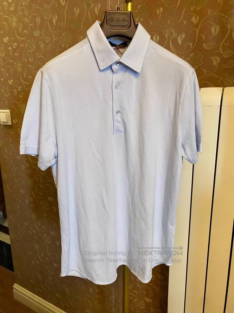 Loro Piana Loro Piana Italian-produced polo shirt Size US L / EU 52-54 / 3 - 1 Thumbnail