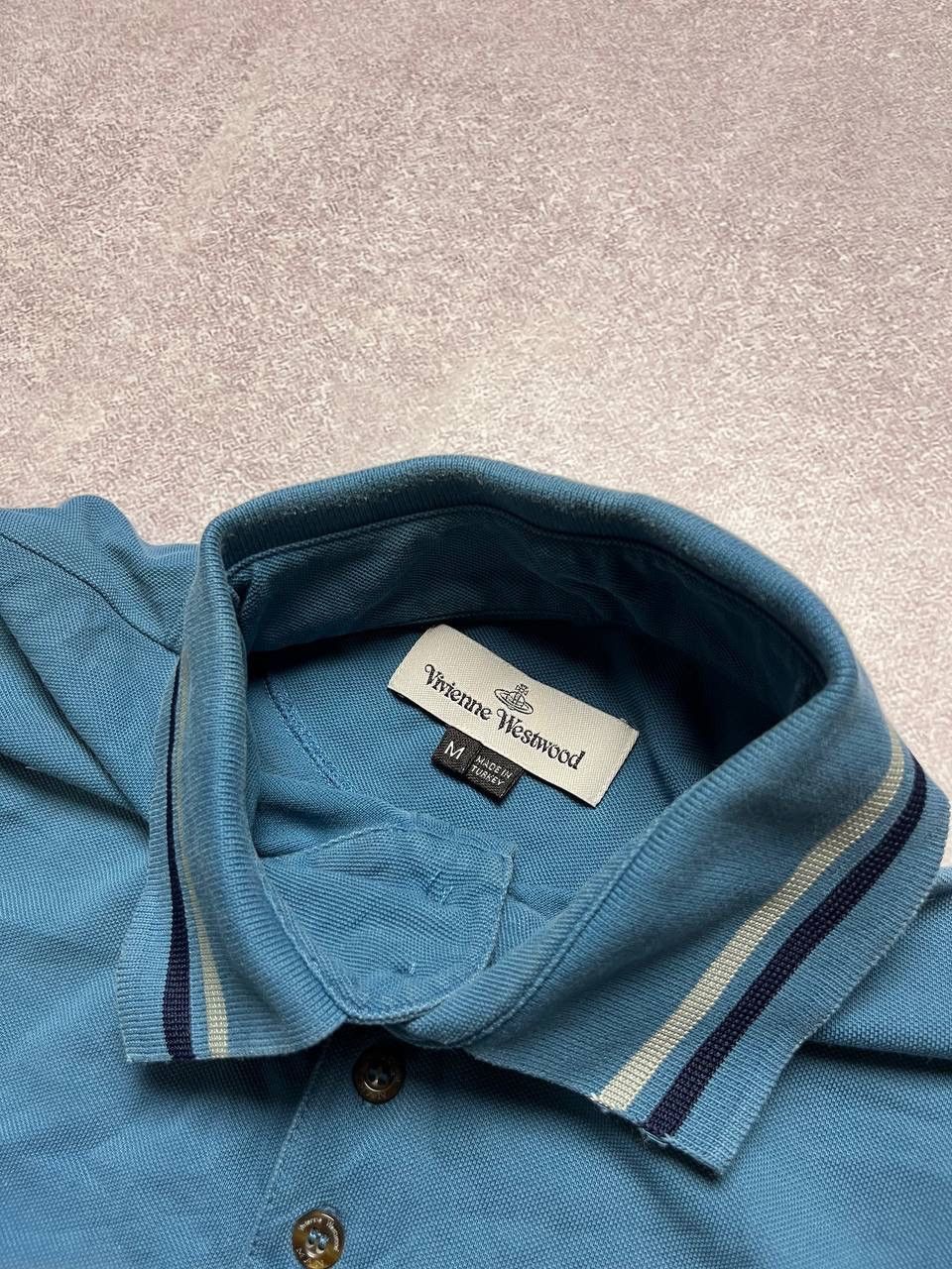 Vintage Vintage Vivienne Westwood Orb Saturn Logo Shirt M Size US M / EU 48-50 / 2 - 3 Thumbnail