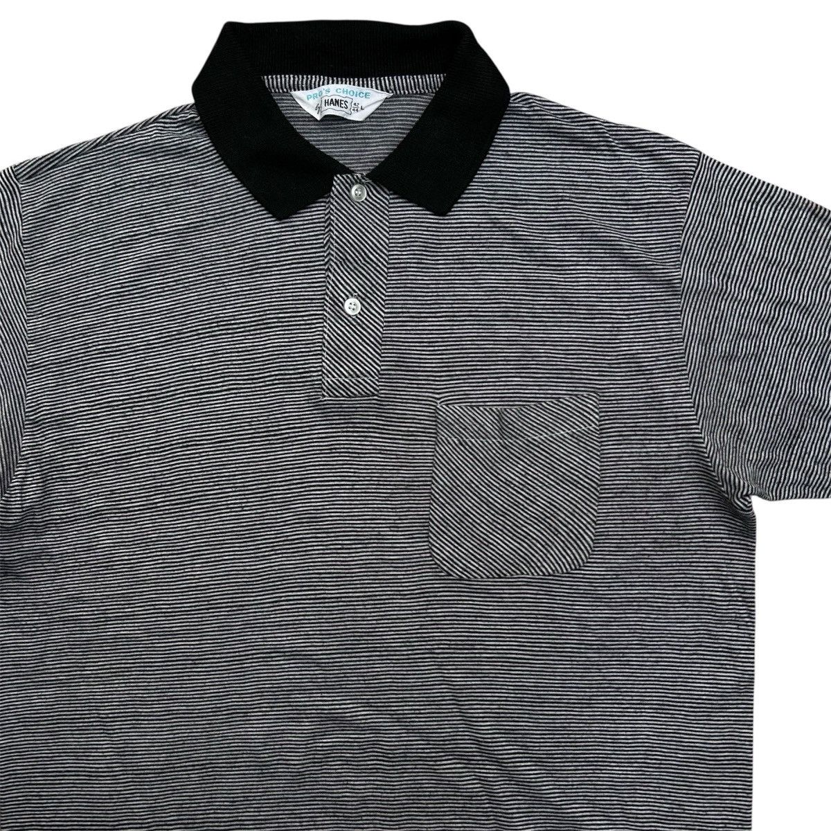 Hanes 1960s HANES - PRO’S CHOICE COLLAR SHIRT Size US L / EU 52-54 / 3 - 6 Thumbnail