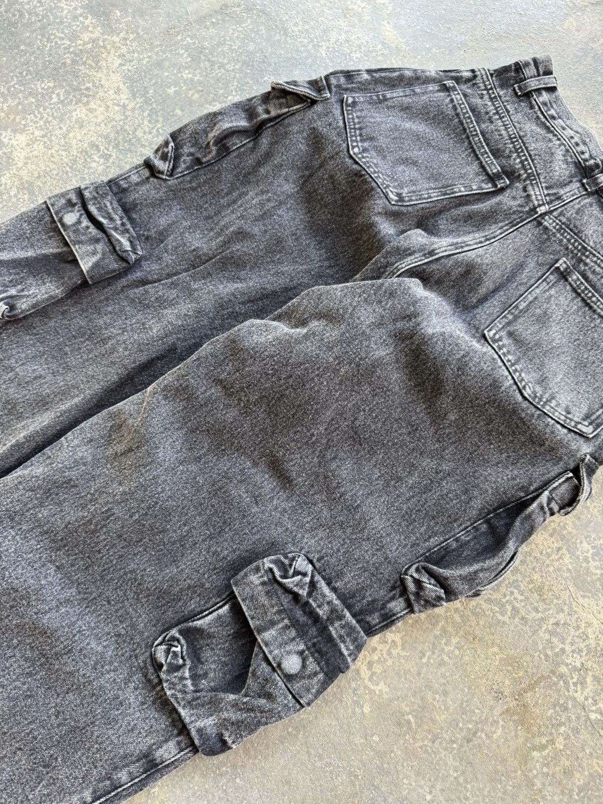 Japanese Brand ADRER Parachute Cargo Pants Denim Size US 26 / EU 42 - 6 Thumbnail