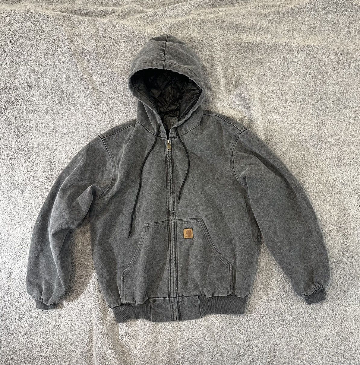 Carhartt × Carhartt Wip × Streetwear Carhartt Active Jacket J130 (M) Grey,  only tried on | Grailed