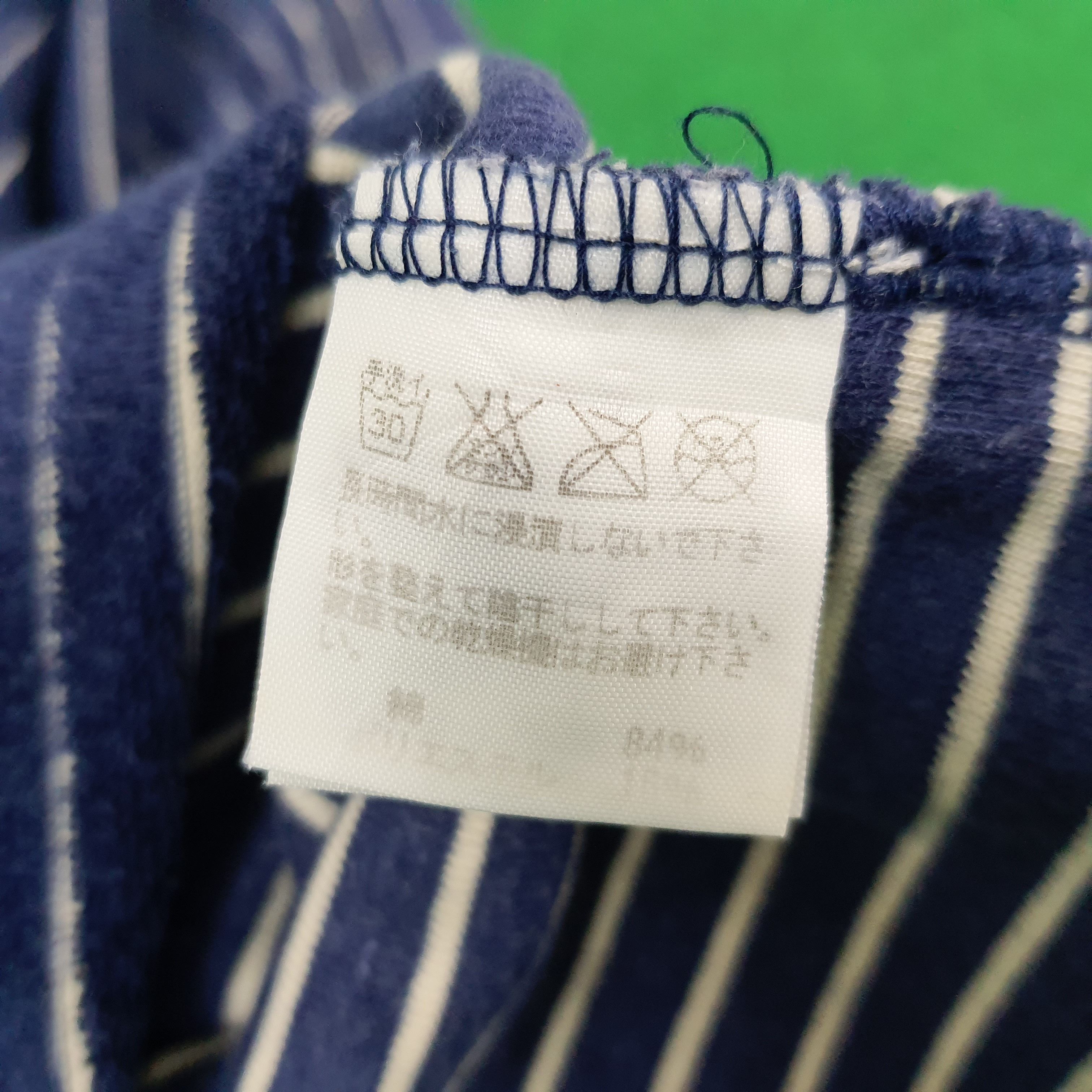 Issey Miyake × Ne-Net × Vintage Vintage Ne-Net Japanese Brand by Issey Miyake Stripes Polo Size US M / EU 48-50 / 2 - 7 Thumbnail