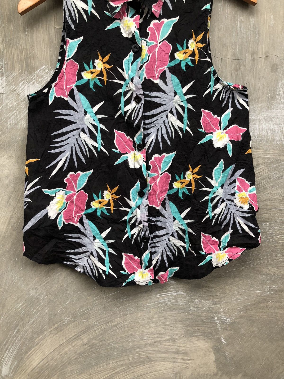 Stussy Stussy Floral Summer Vibes Sleeveless Tops Size S / US 4 / IT 40 - 6 Thumbnail