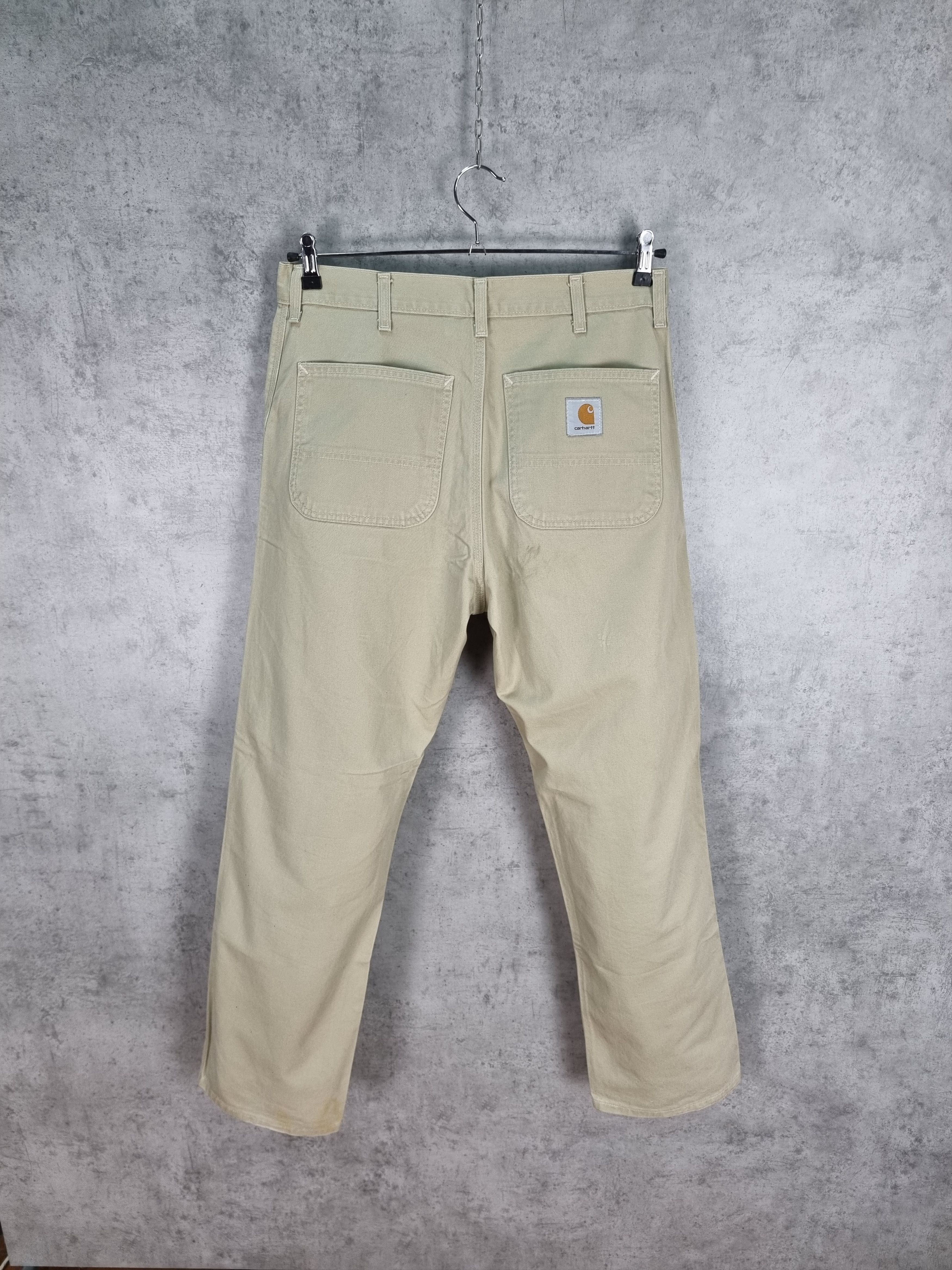 Vintage Carhartt Casual Beige Pants Size US 32 / EU 48 - 1 Thumbnail