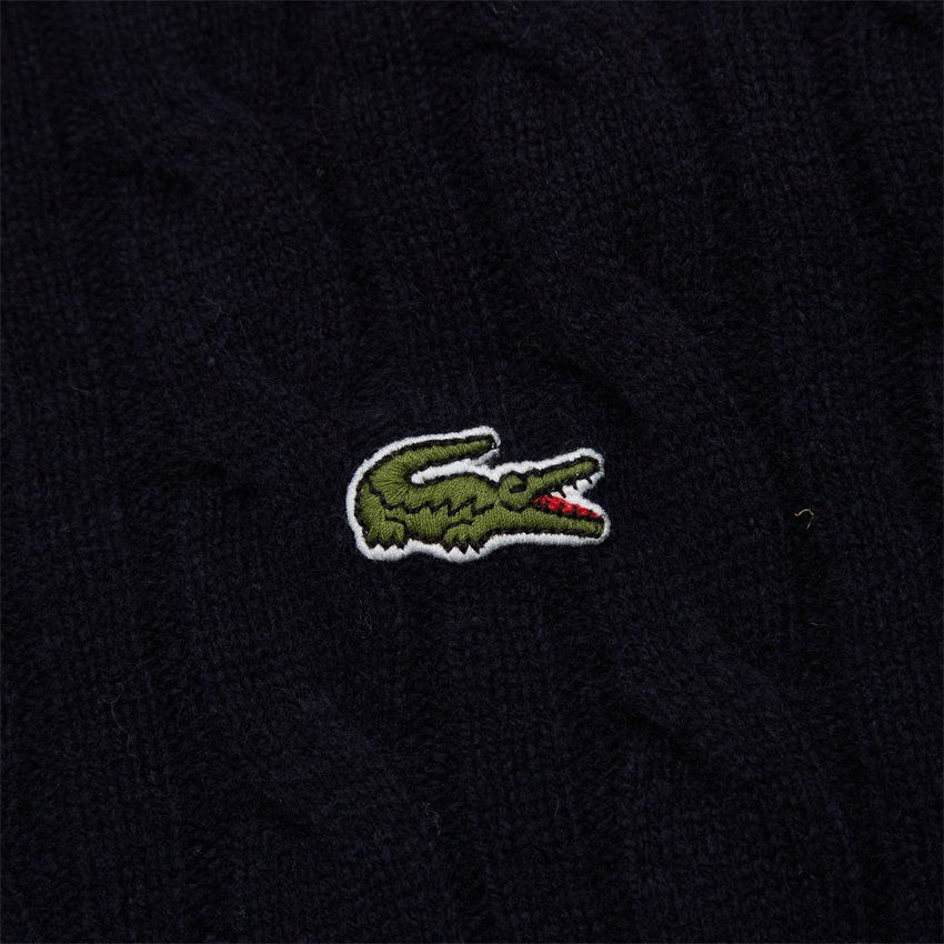 Lacoste o1s22i1n1124 Cable Knit Wool Pullover Sweater in Blue Size US XXL / EU 58 / 5 - 3 Thumbnail