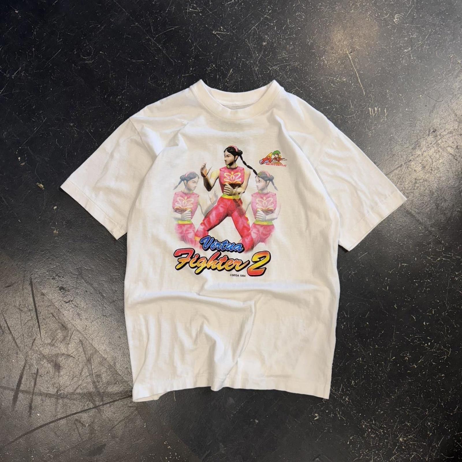 Vintage Vintage 90s Sega Virtua Fighter Pai Chan Tee Size US M / EU 48-50 / 2 - 2 Thumbnail