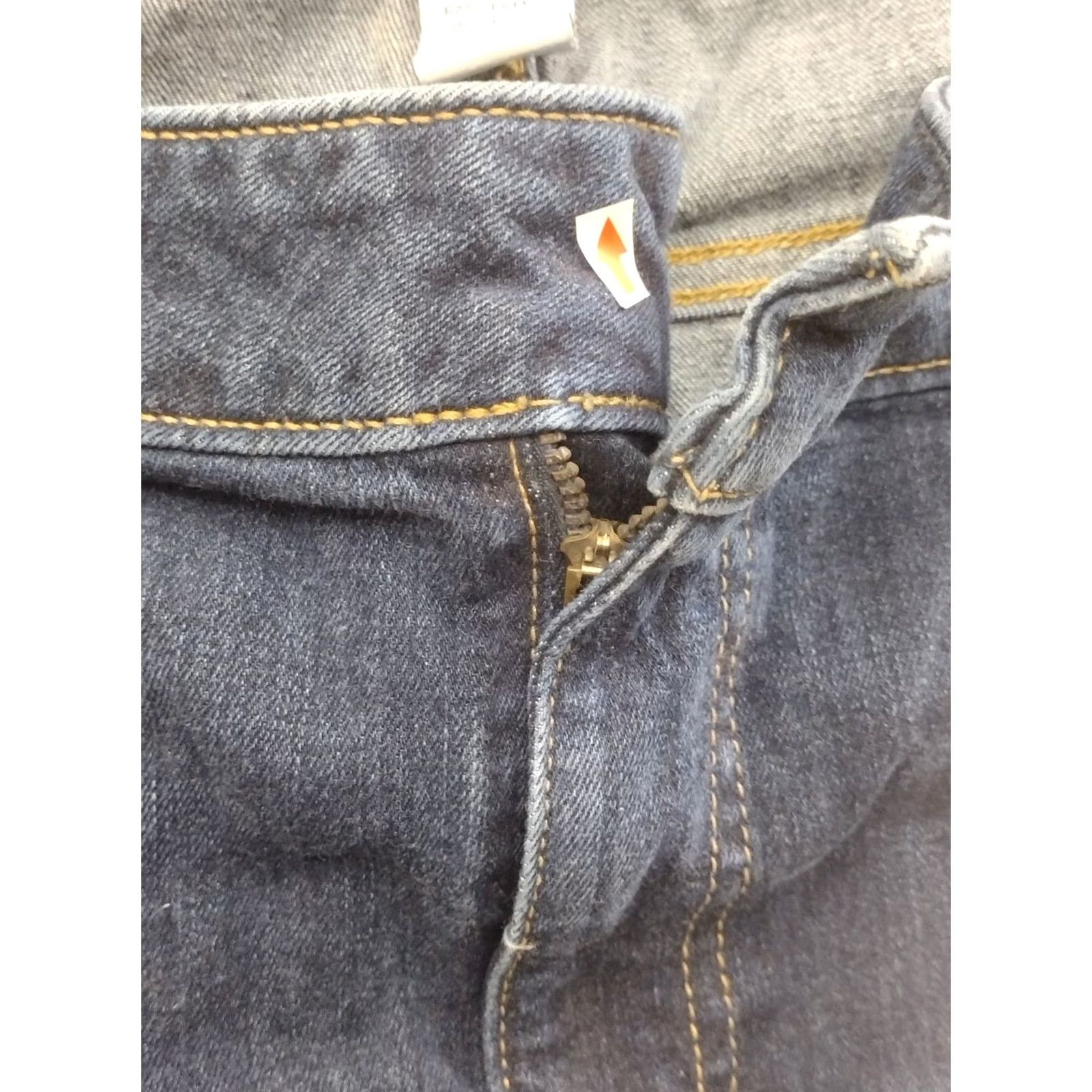 Vintage Unbranded Women's Jeans Dark Wash Denim Cotton Blend Size 22 Plus 5-Pocket Design High Rise Straight Blue Pants Womens Size 40" / US 18 - 3 Thumbnail
