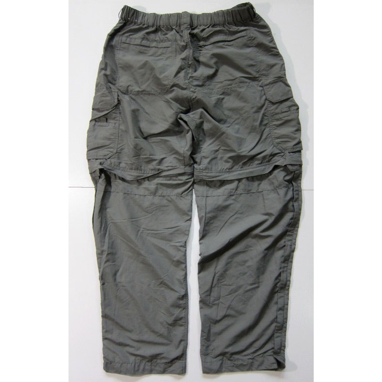 Vintage VINTAGE REI 100% Nylon Grey Hike Camp Zip Off Convertible Leg Cargo Pant Men Large Size US 32 / EU 48 - 2 Thumbnail