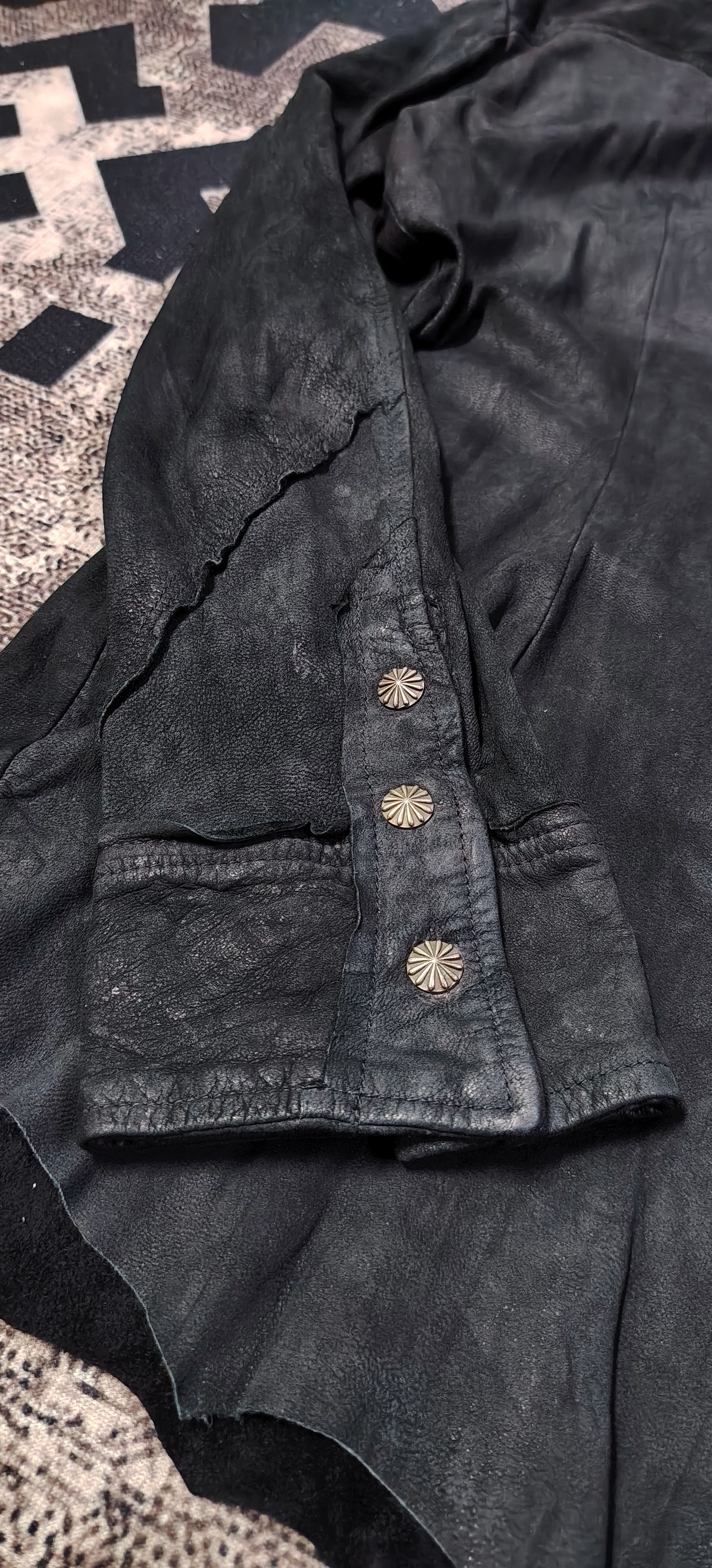 14th Addiction Rare 14th Addiction Sheep Skin Button Up shirt Size US M / EU 48-50 / 2 - 8 Thumbnail