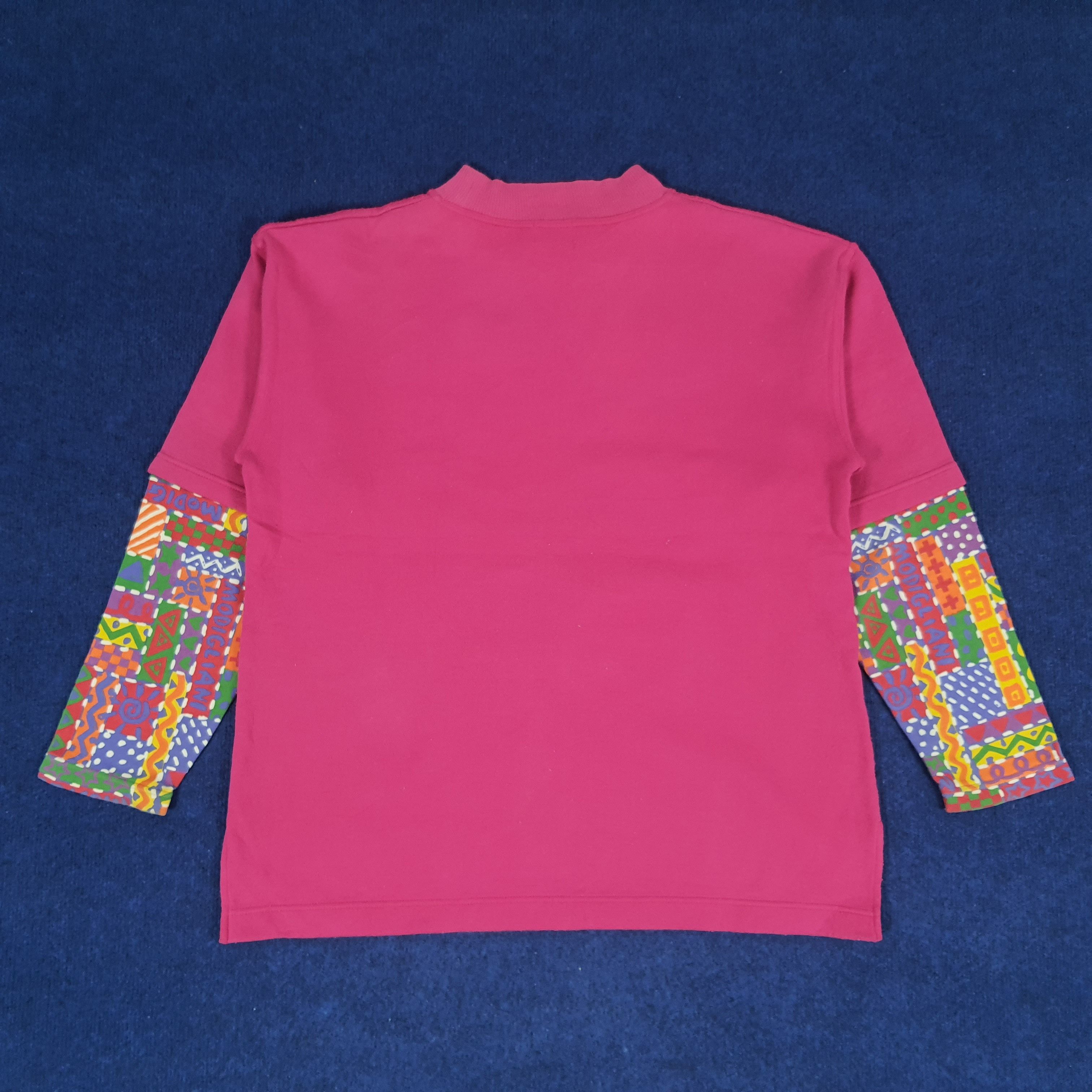 Vintage Vintage Modigliani Italian Designer Sweatshirts Size US M / EU 48-50 / 2 - 3 Thumbnail