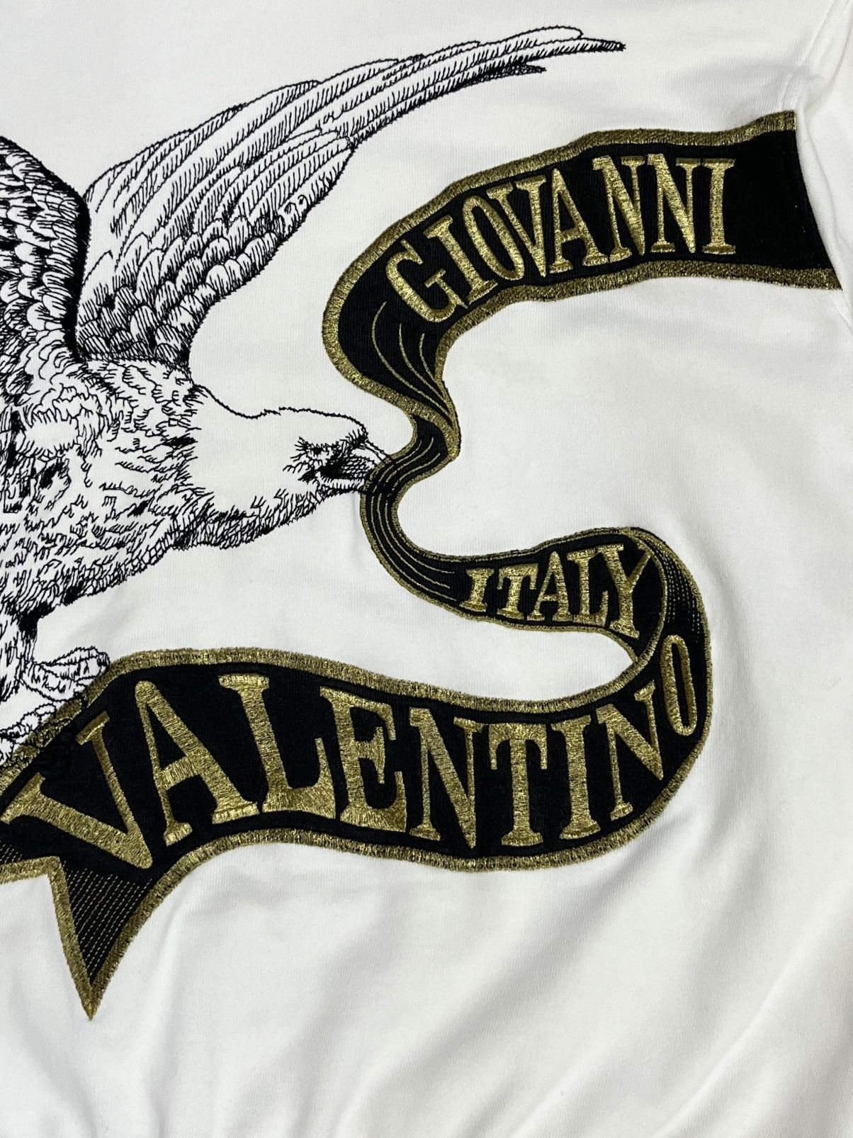 Giovanni Valentino 🦅 Vintage Giovanni Valentino Italy Eagle Embroidery Sweater Size US M / EU 48-50 / 2 - 4 Thumbnail