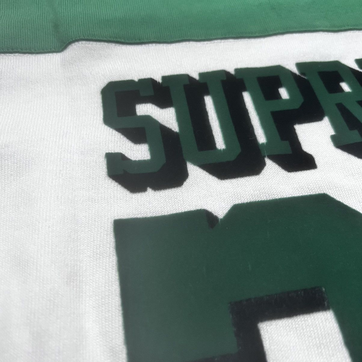 Supreme Supreme Bumblebee L/S Football Top White S Size US S / EU 44-46 / 1 - 6 Thumbnail
